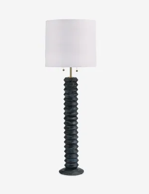 Accordion Floor Lamp by Regina Andrew. Ebony