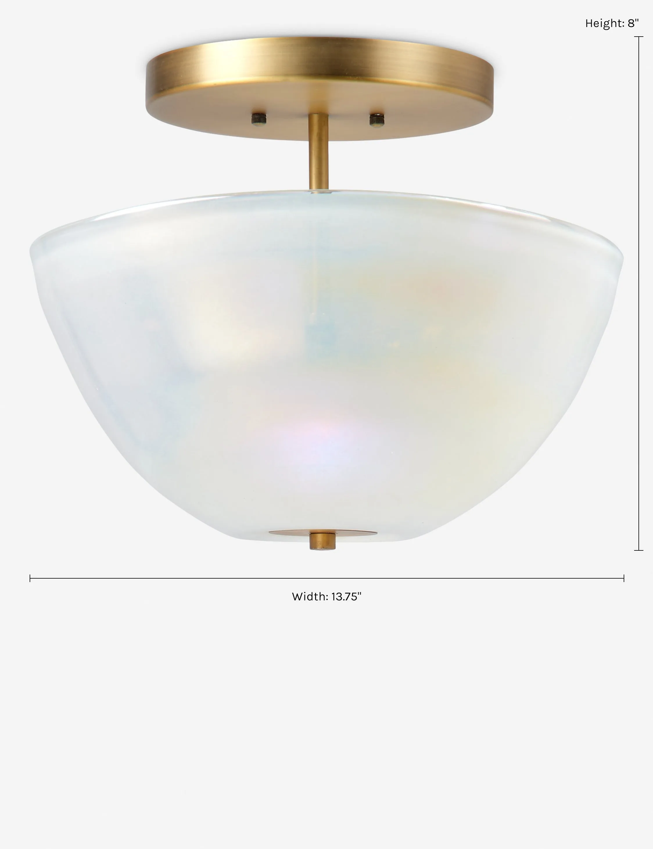 Akari Semi-Flush Mount Light