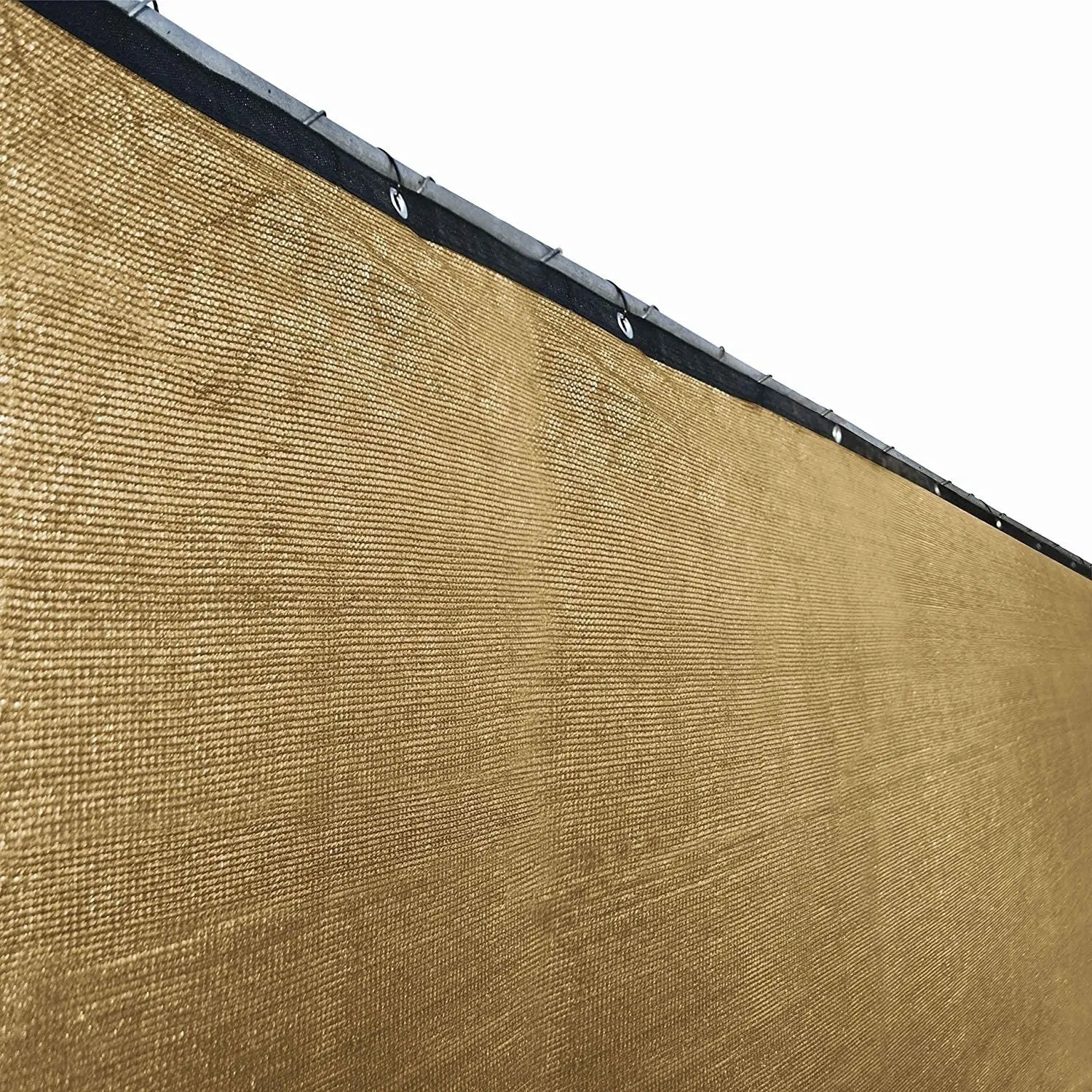 ALEKO 4' X 50' Privacy Outdoor Backyard Fence Wind Screen Beige