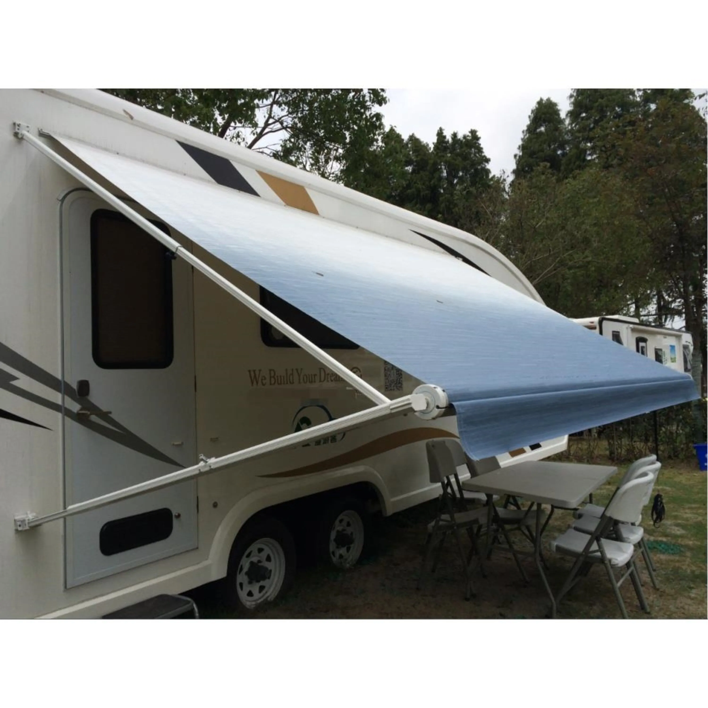 ALEKO Retractable 15'X8' RV or Home Patio Canopy Awning