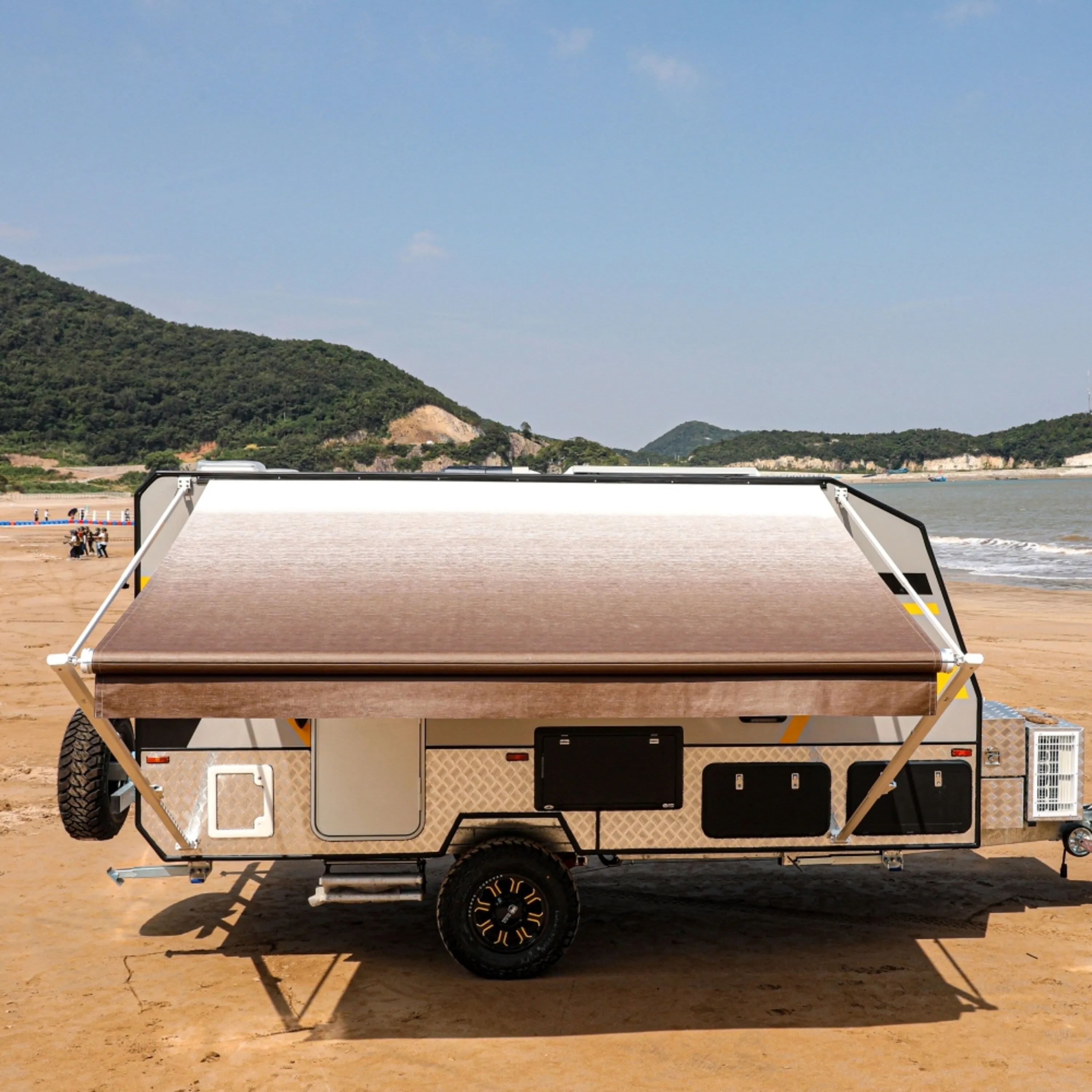 ALEKO Retractable 15'X8' RV or Home Patio Canopy Awning