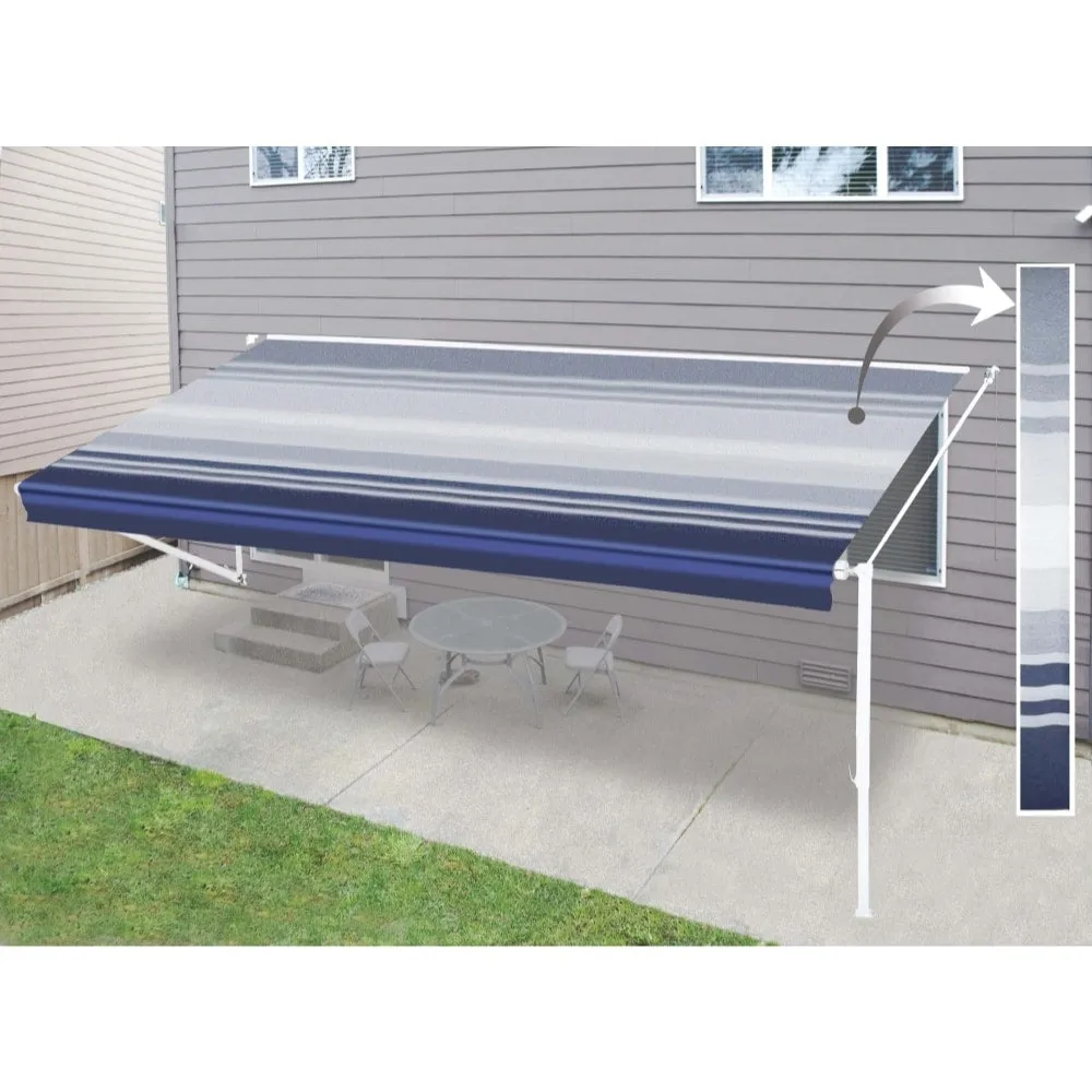 ALEKO Retractable 15'X8' RV or Home Patio Canopy Awning