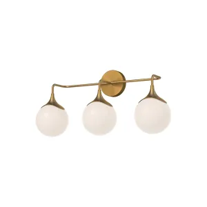 Alora Lighting VL505125OP Nouveau 3 Light 26 Wide Bathroom Vanity