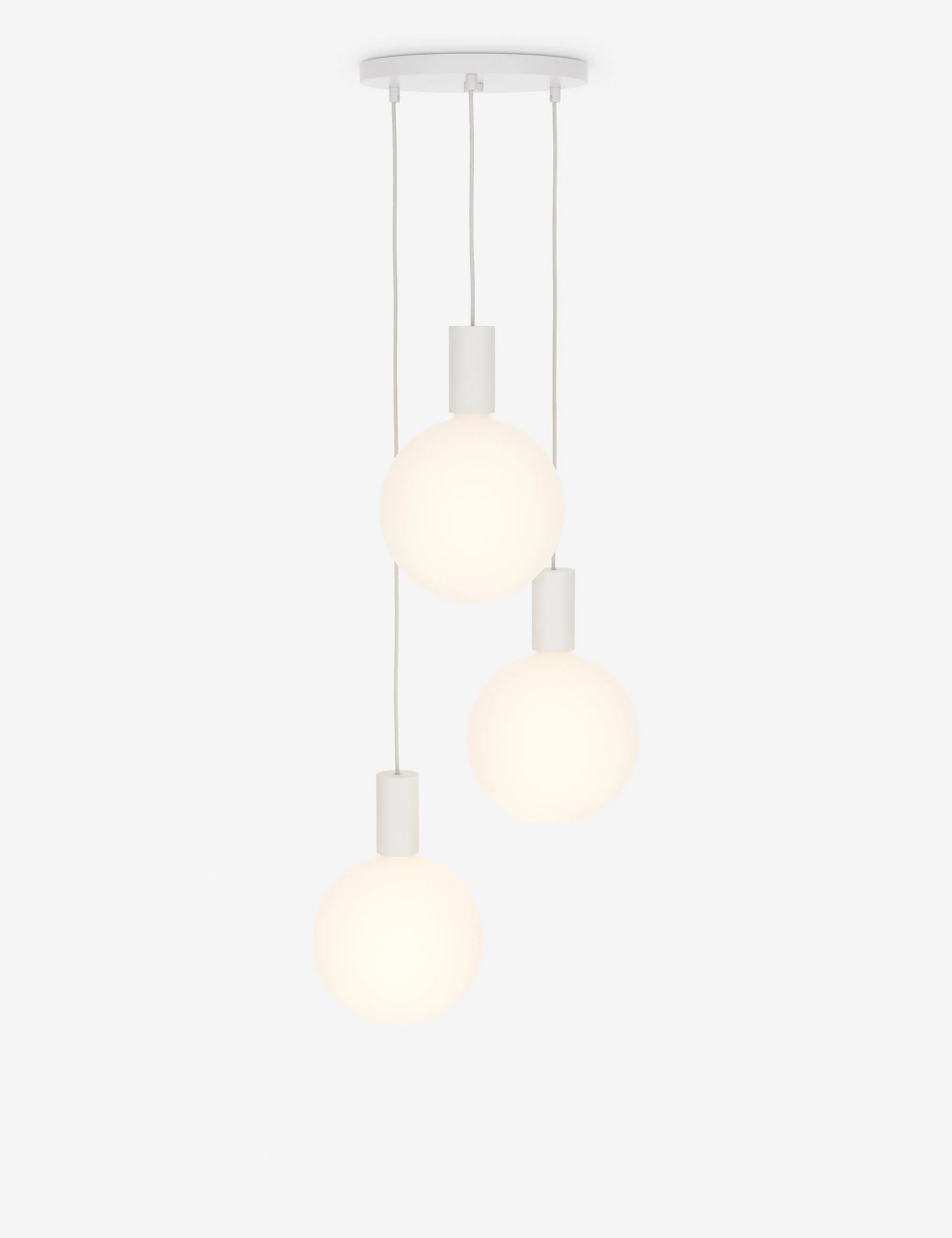 Alumina Triple Pendant Light by Tala