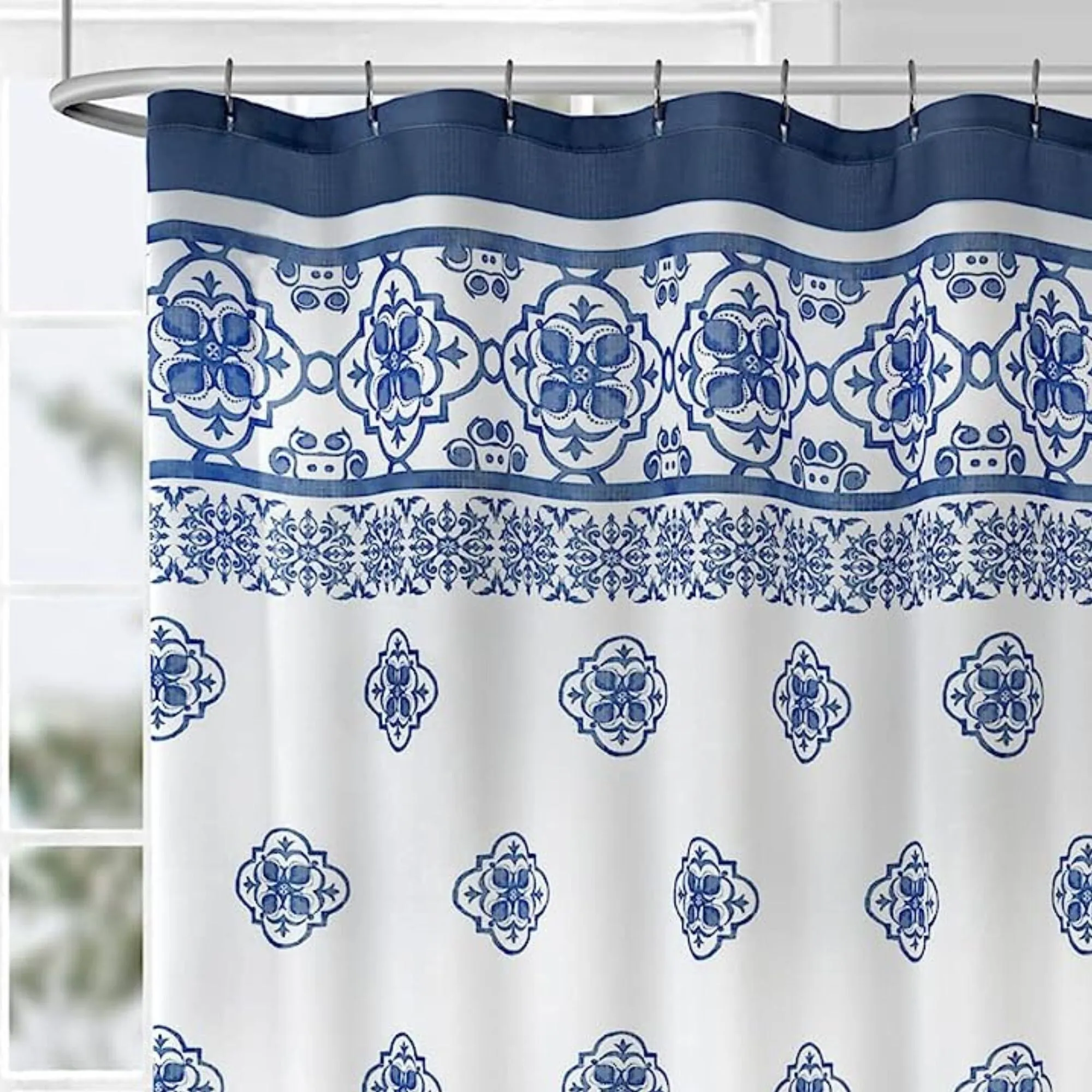 Amani Tile Shower Curtain