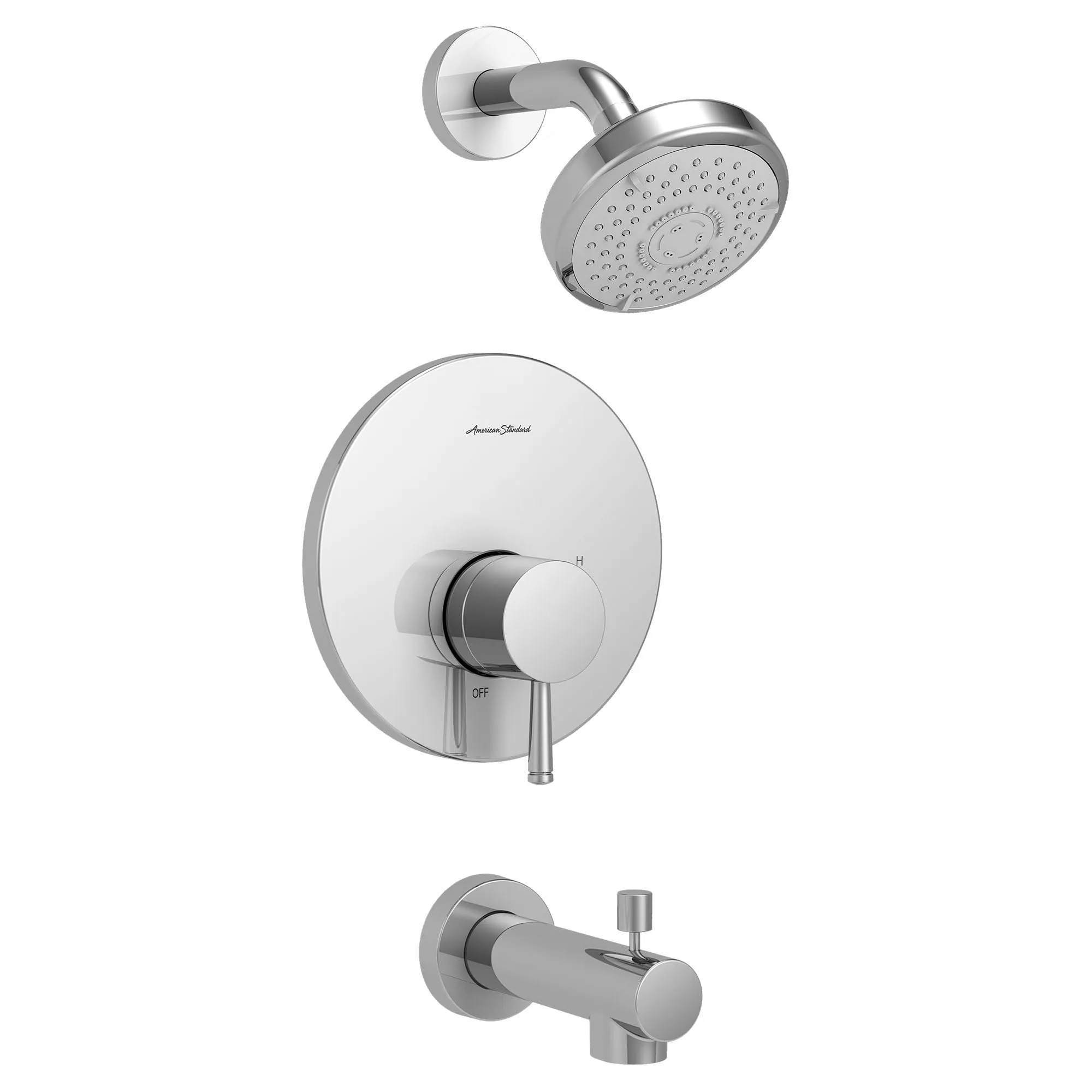 American Standard Serin Tub and Shower Trim Package with 1.75 GPM