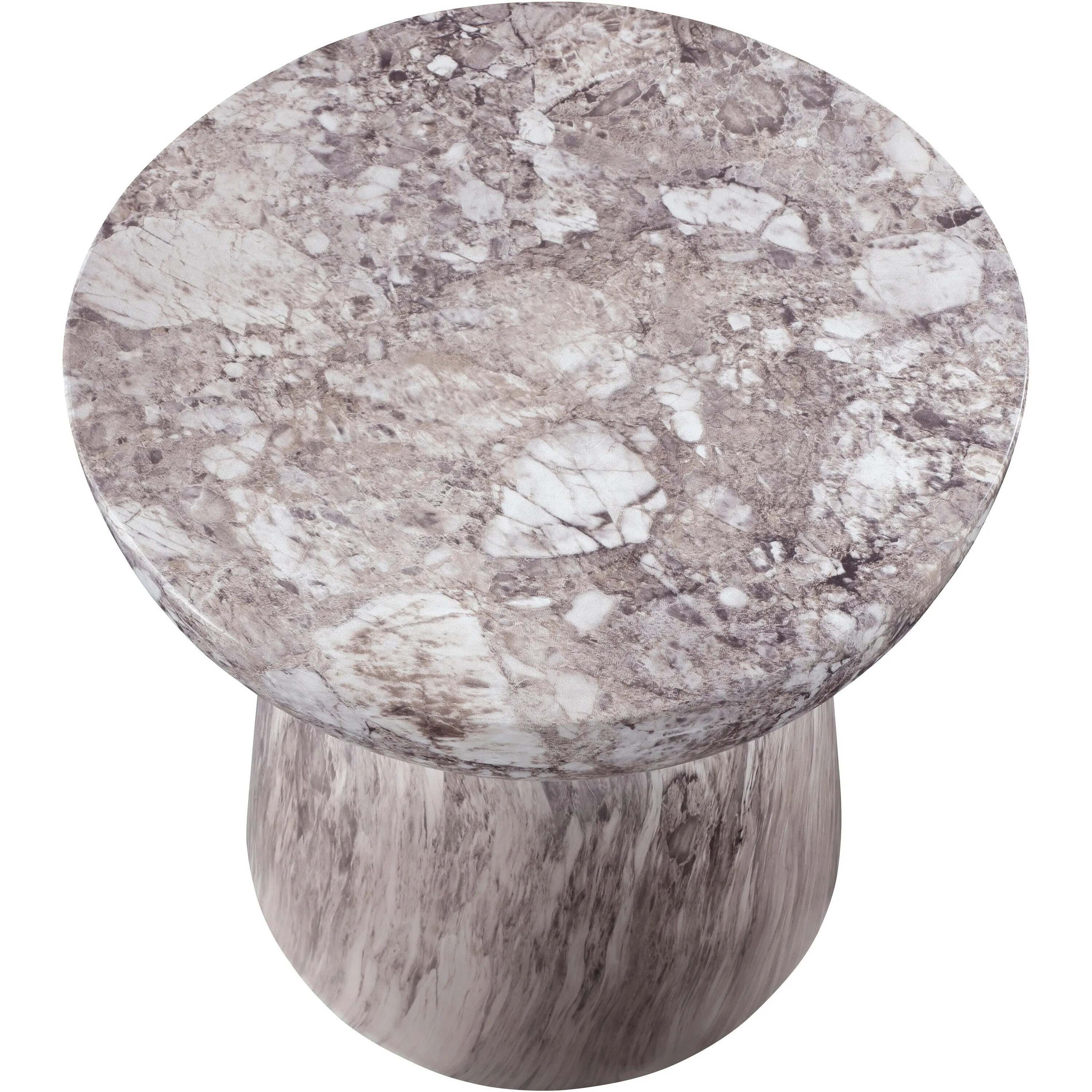 Avellino Finished Concrete Indoor/Outdoor End Table
