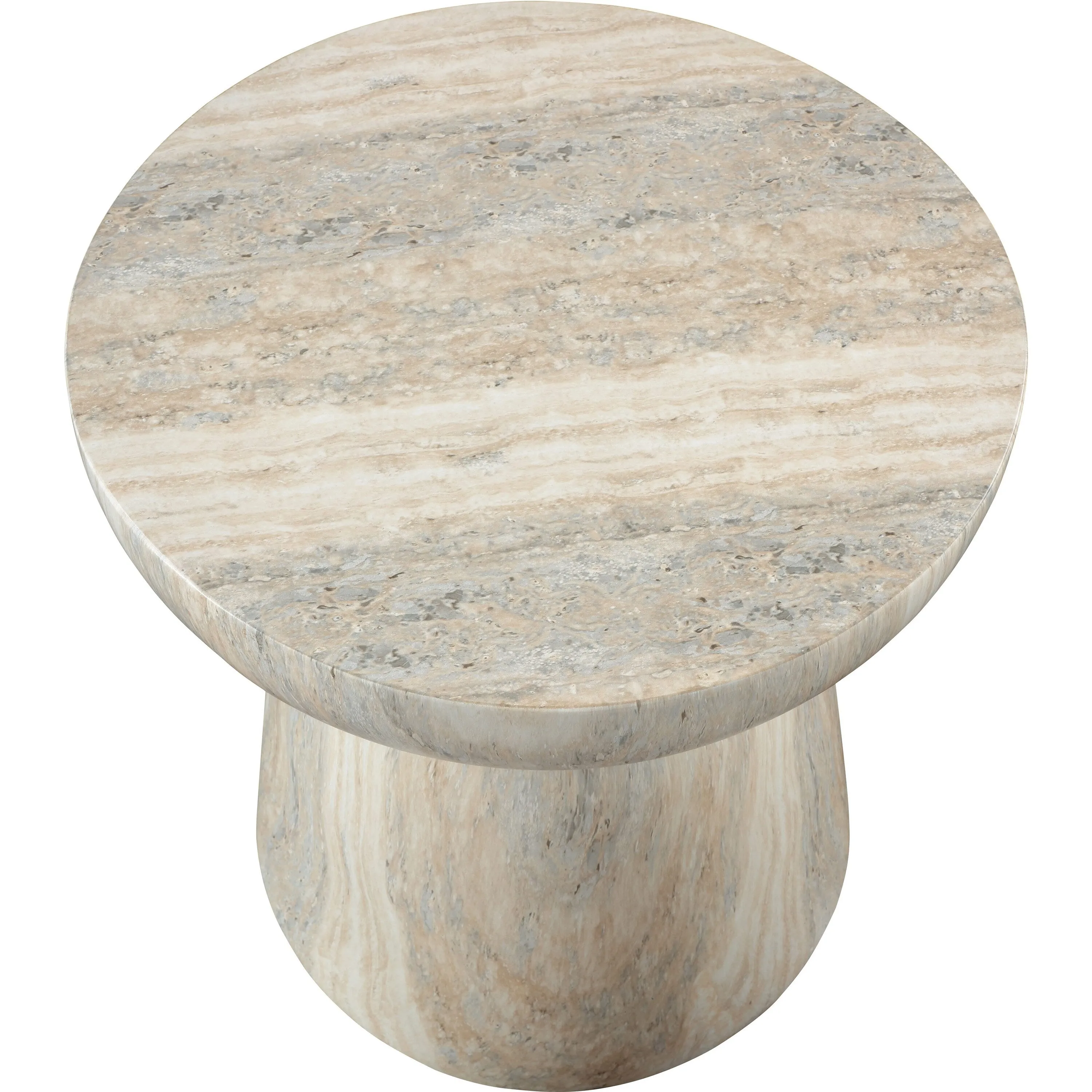 Avellino Finished Concrete Indoor/Outdoor End Table