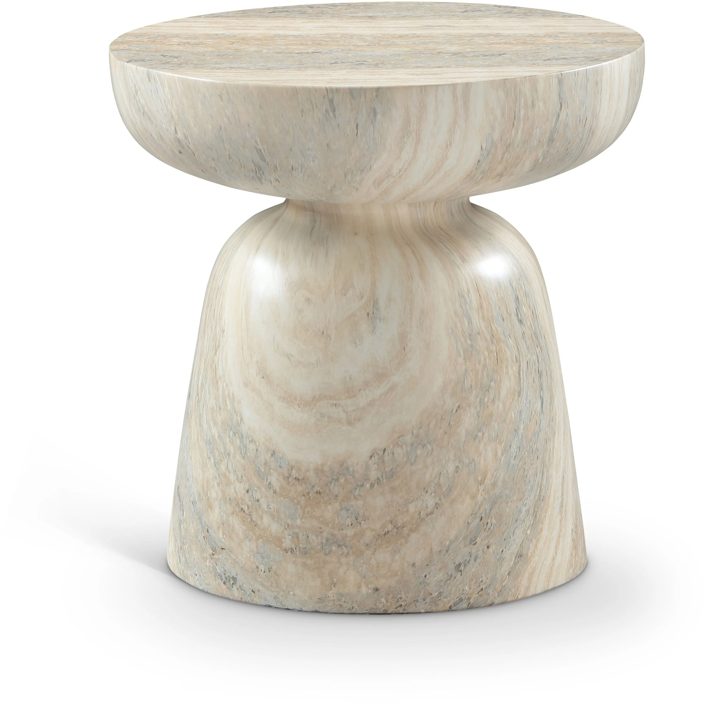 Avellino Finished Concrete Indoor/Outdoor End Table