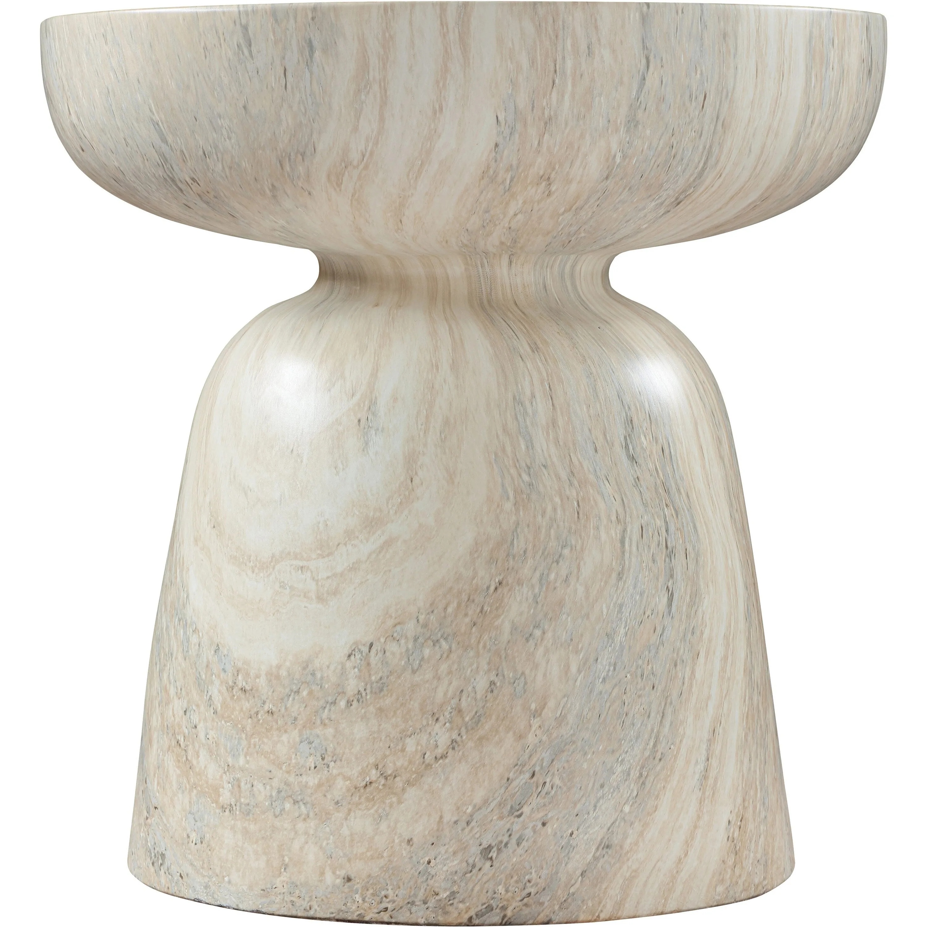 Avellino Finished Concrete Indoor/Outdoor End Table