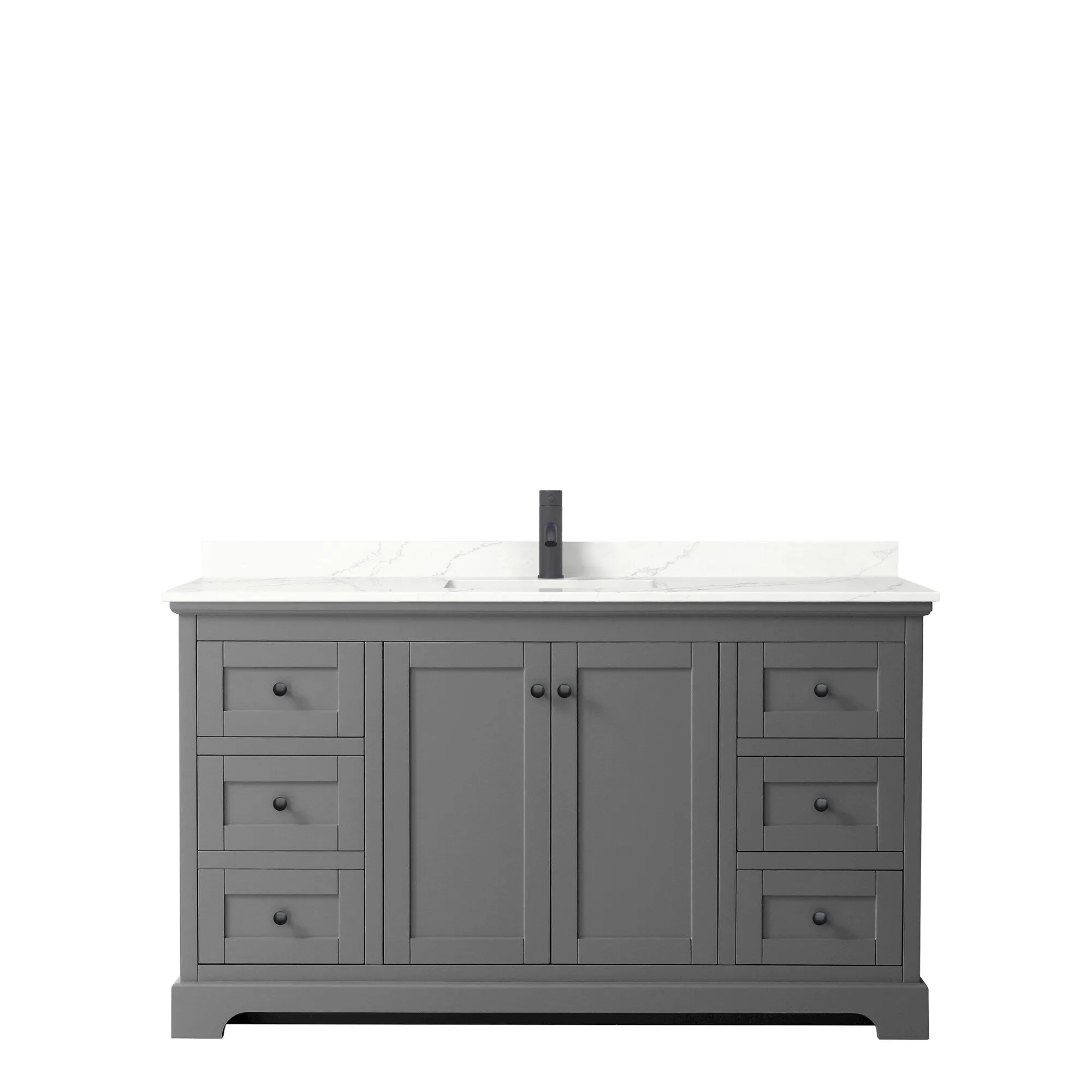 Avery 60-inch Single Vanity. Quartz Top