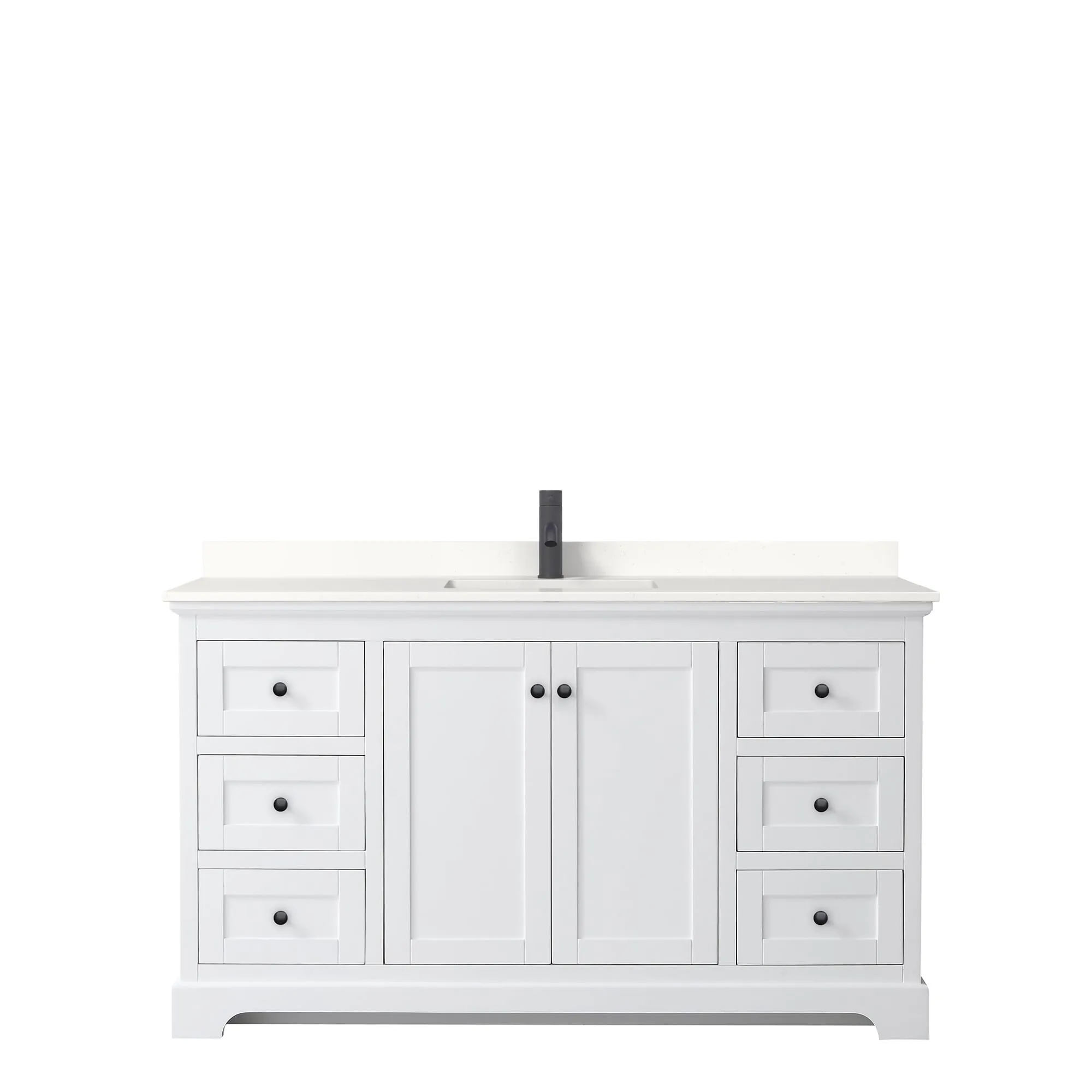 Avery 60-inch Single Vanity. Quartz Top