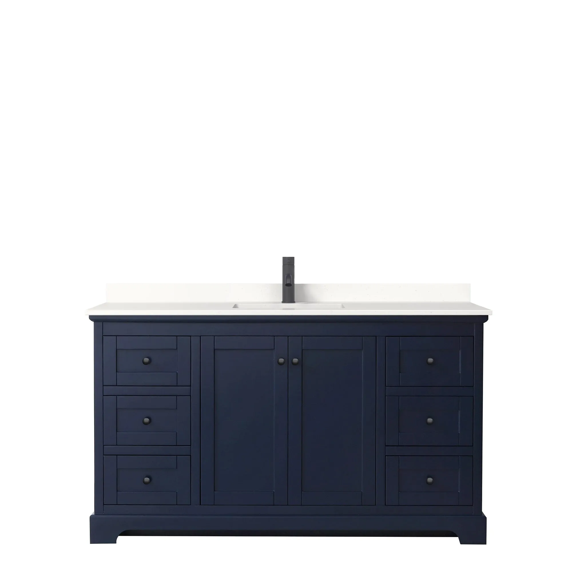 Avery 60-inch Single Vanity. Quartz Top