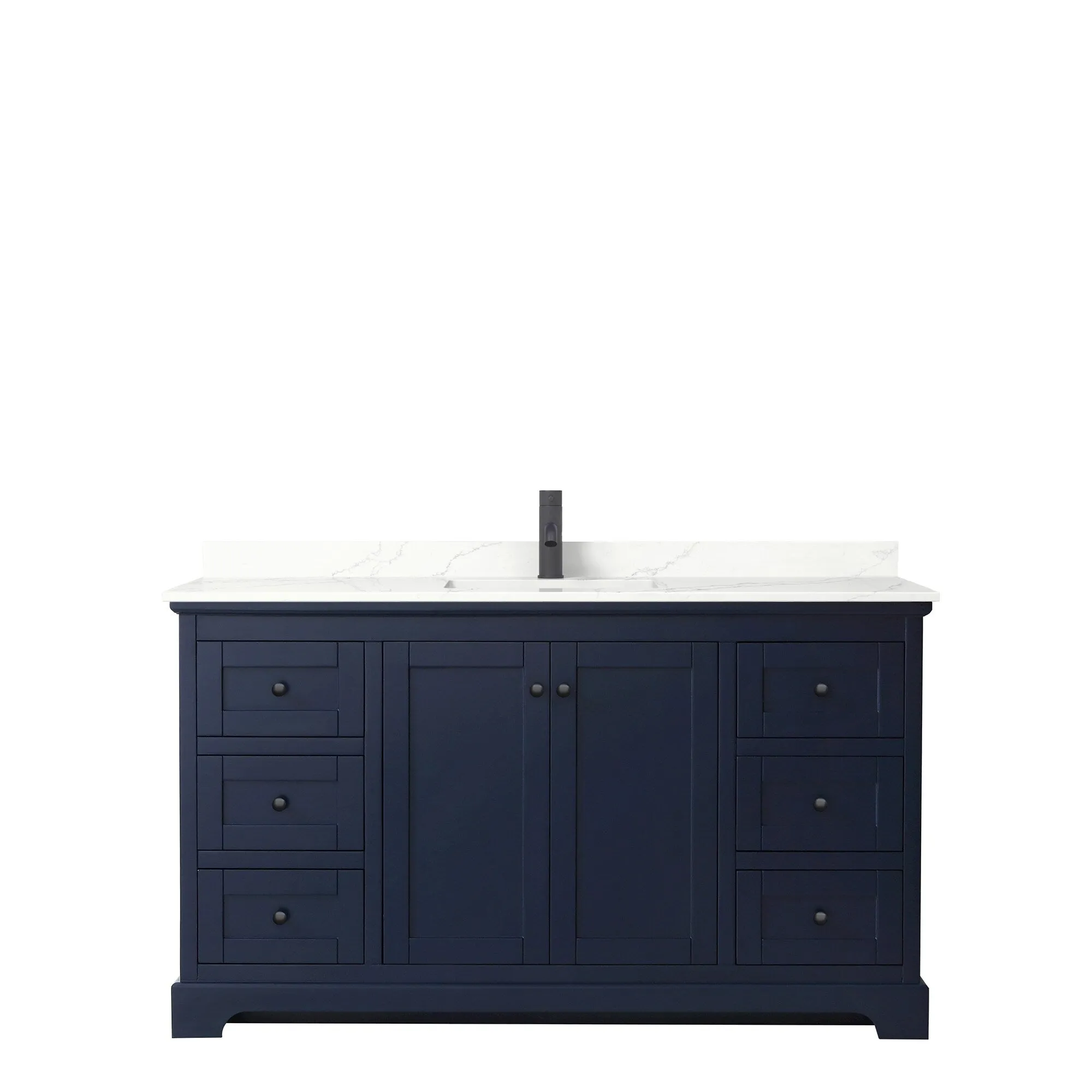 Avery 60-inch Single Vanity. Quartz Top