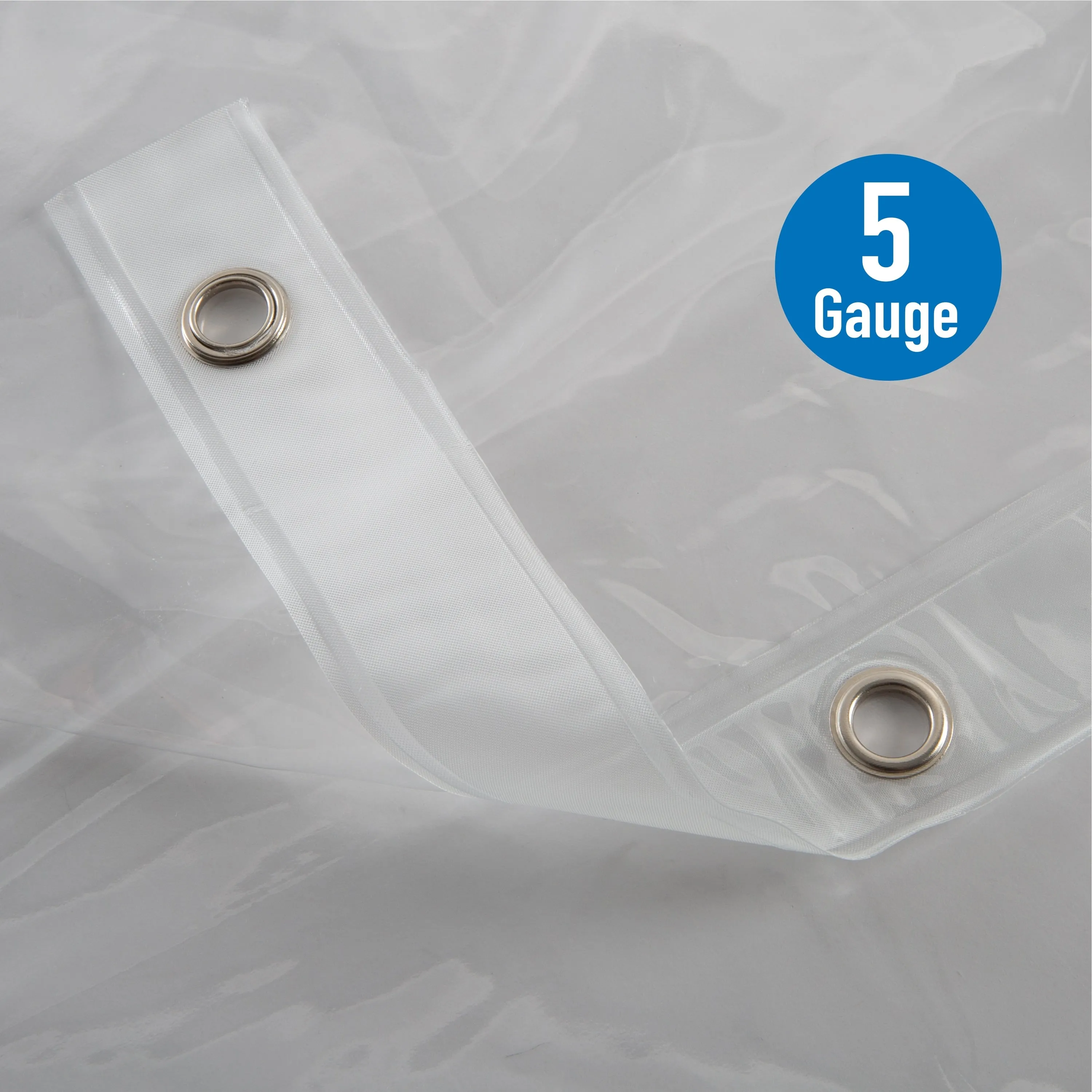 Bath Bliss 4 Pack Heavy Weight Shower Liner