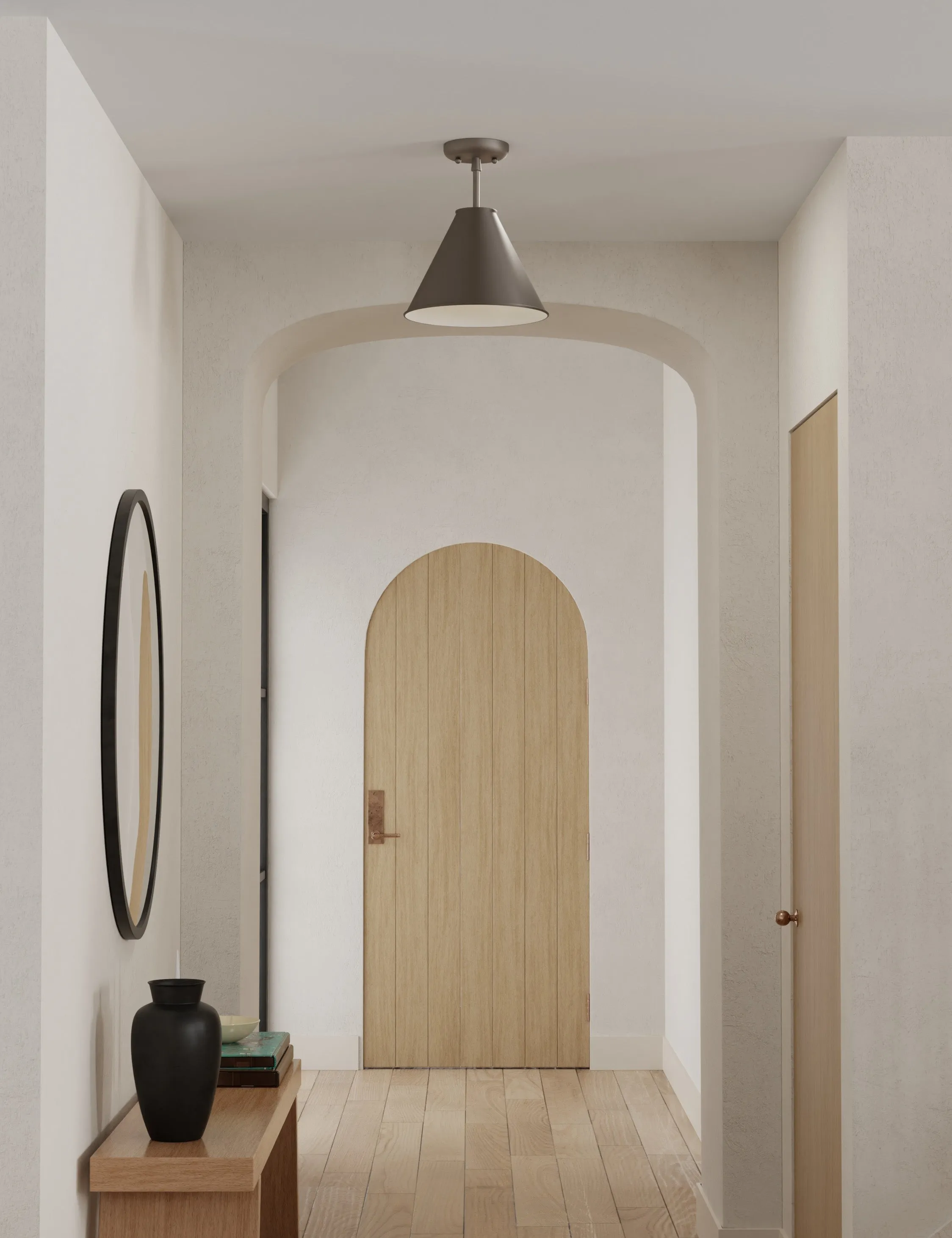 Cannon Semi-Flush Mount Light