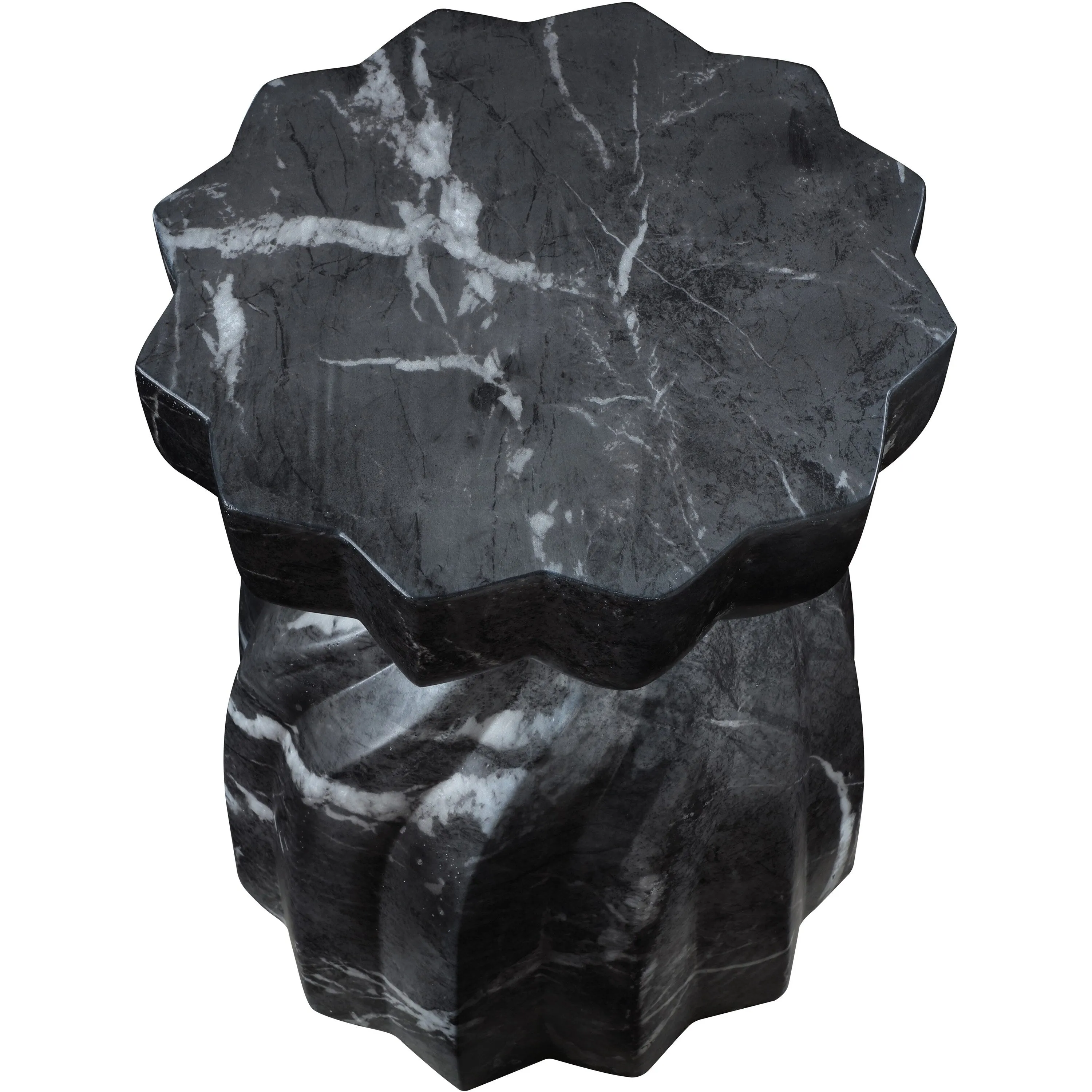 Caserta Finished Concrete Indoor/Outdoor End Table