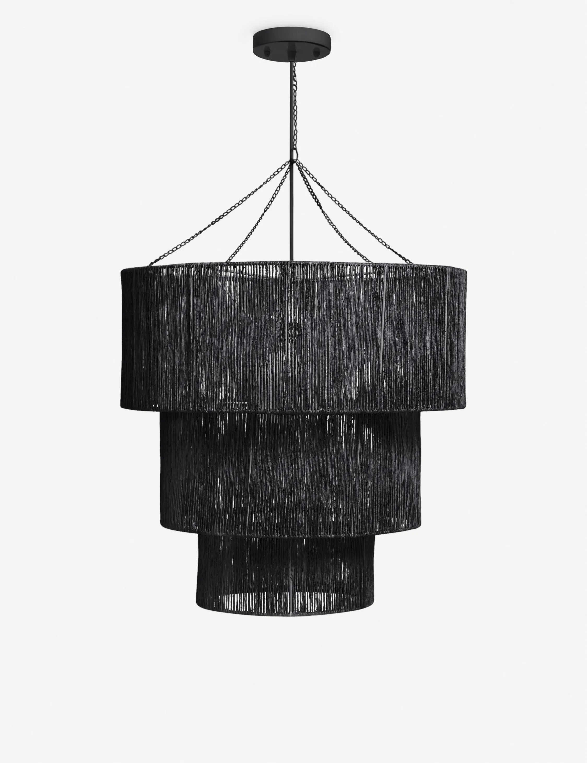 Chavette Chandelier. Black