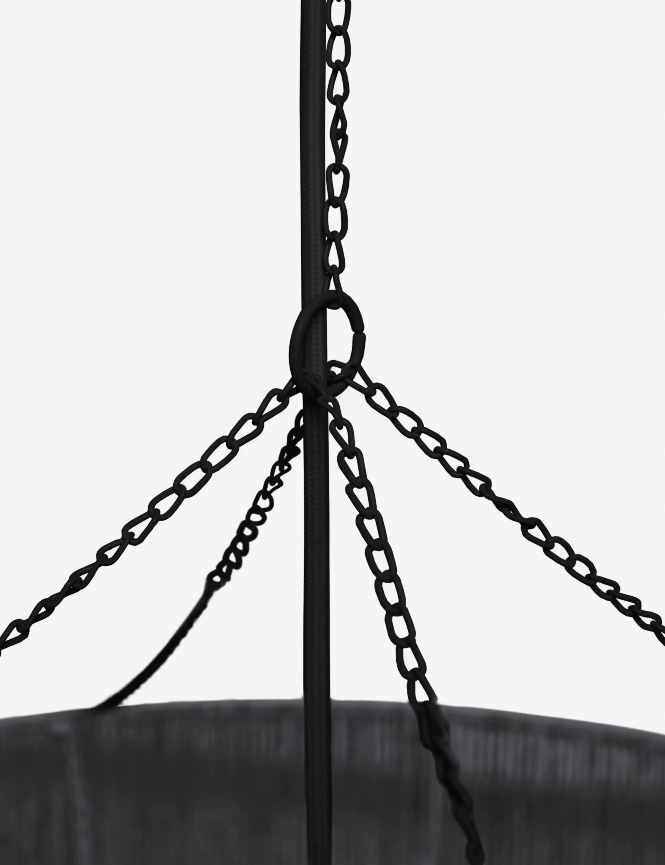 Chavette Chandelier. Black