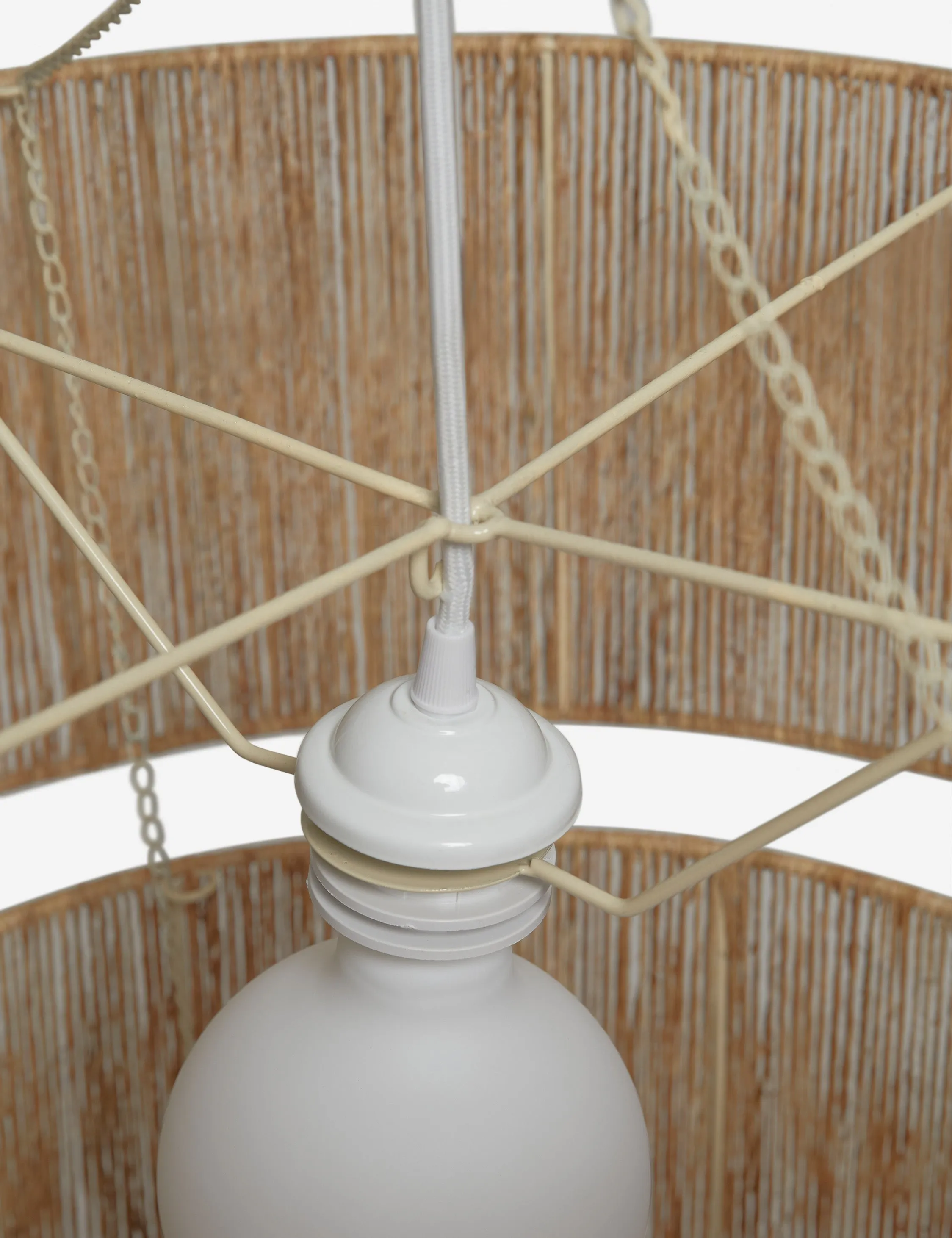 Chavette Chandelier. Natural