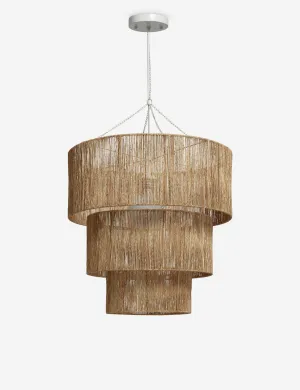 Chavette Chandelier. Natural