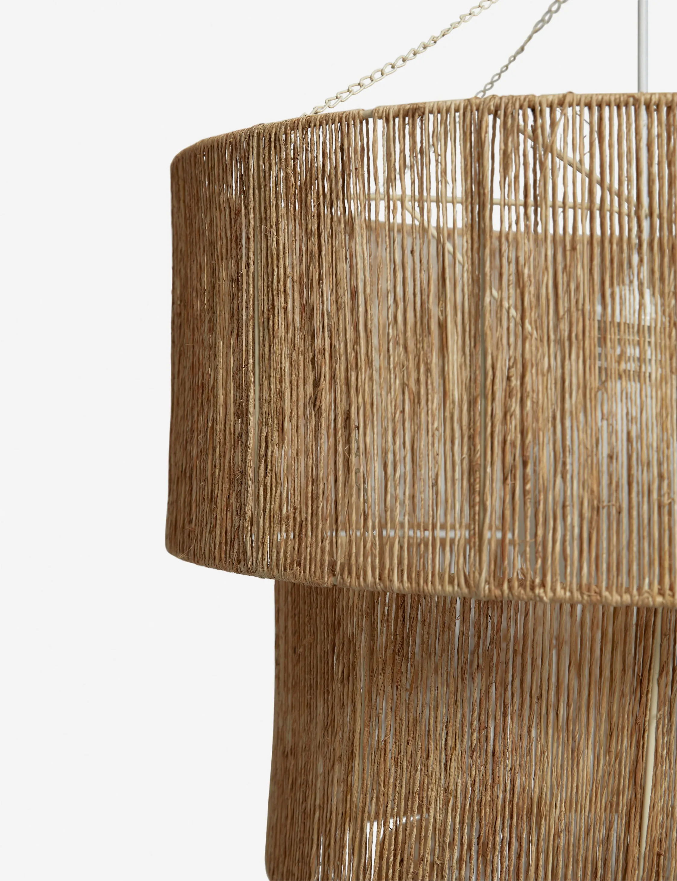 Chavette Chandelier. Natural