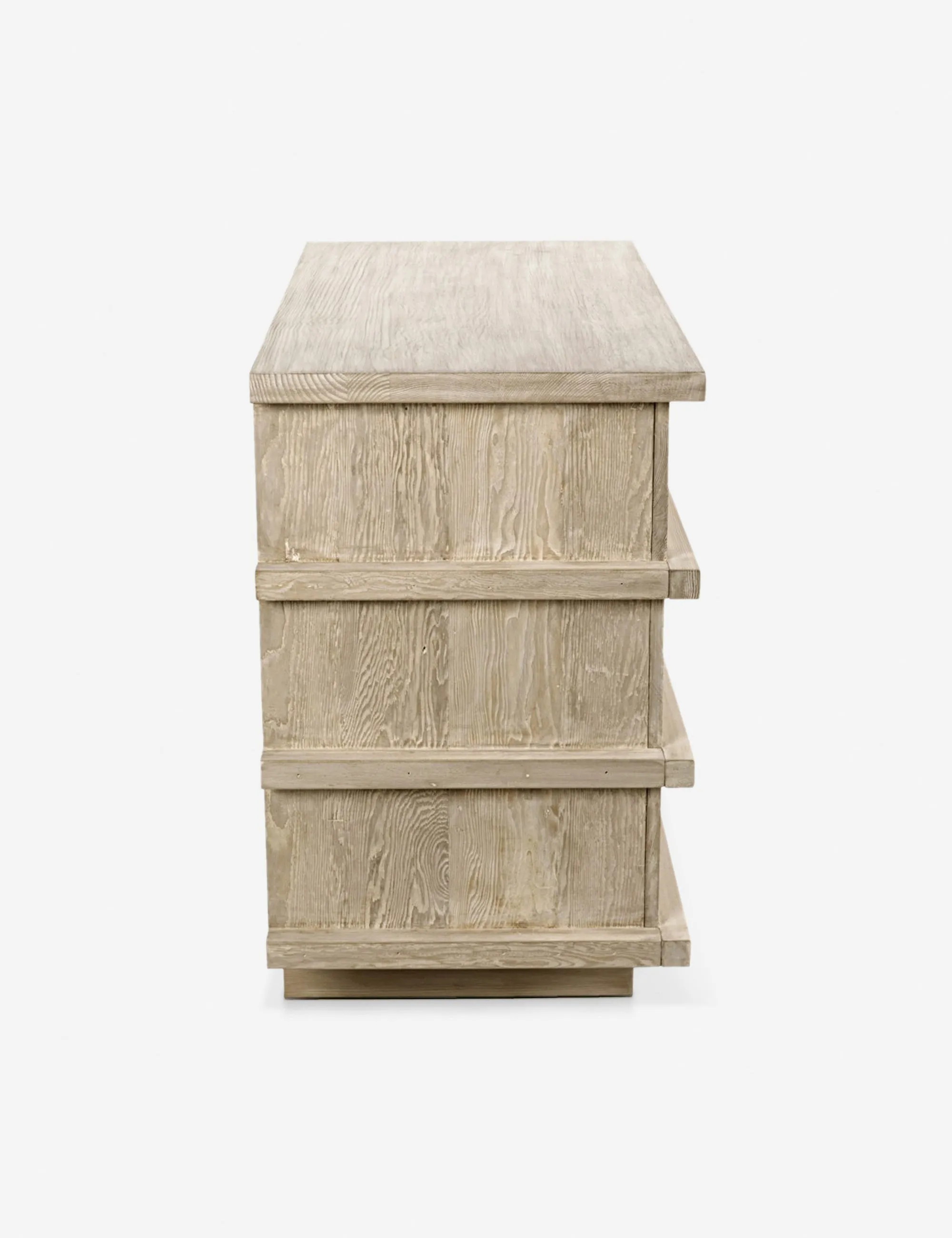 Corliss 3-Drawer Dresser. White Wash