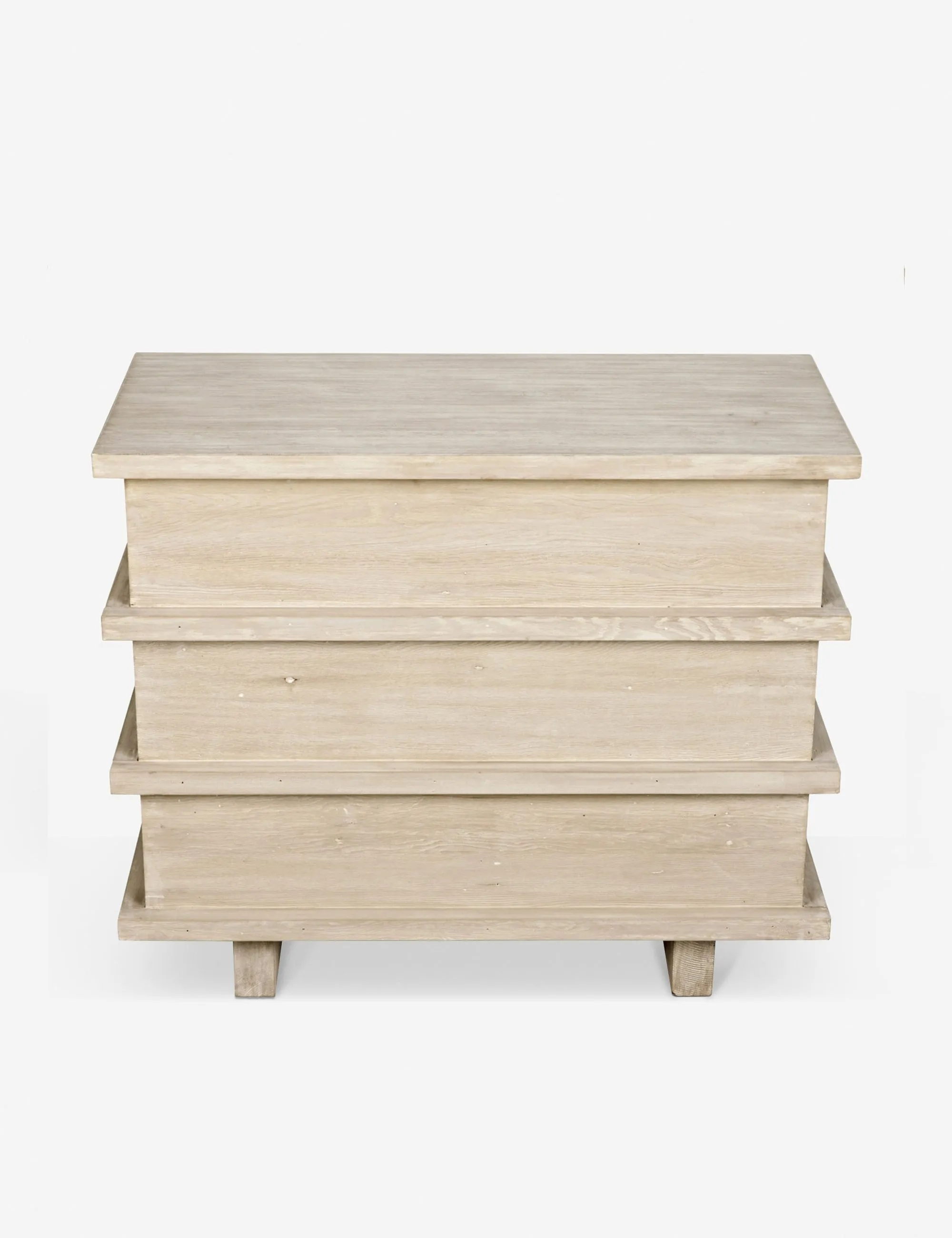 Corliss 3-Drawer Dresser. White Wash