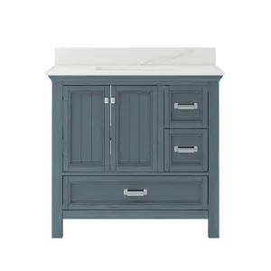 CRAFT   MAIN BAVT3722D-QCB Brantley 36 Free Standing Single Basin