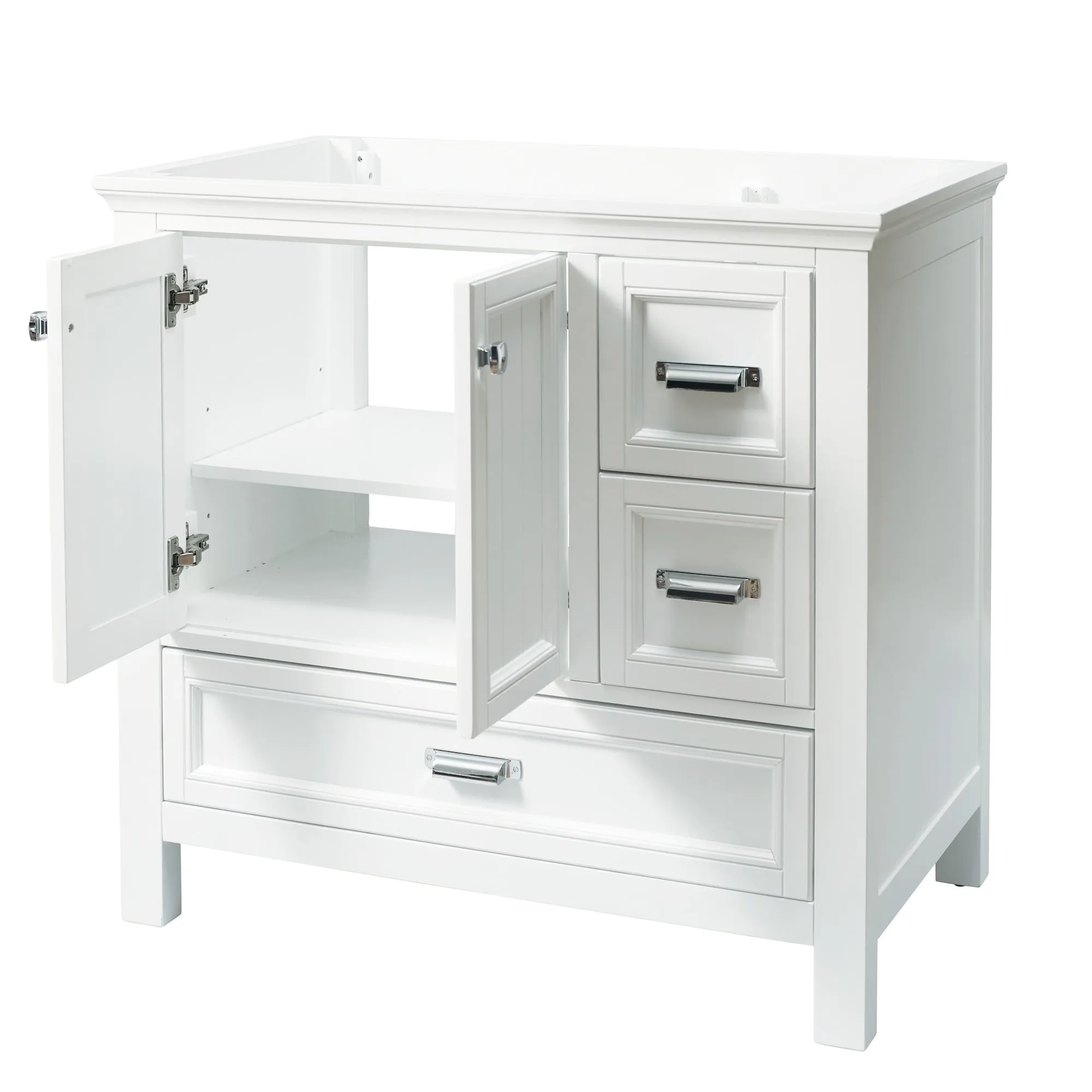 CRAFT   MAIN BAVT3722D-QCB Brantley 36 Free Standing Single Basin