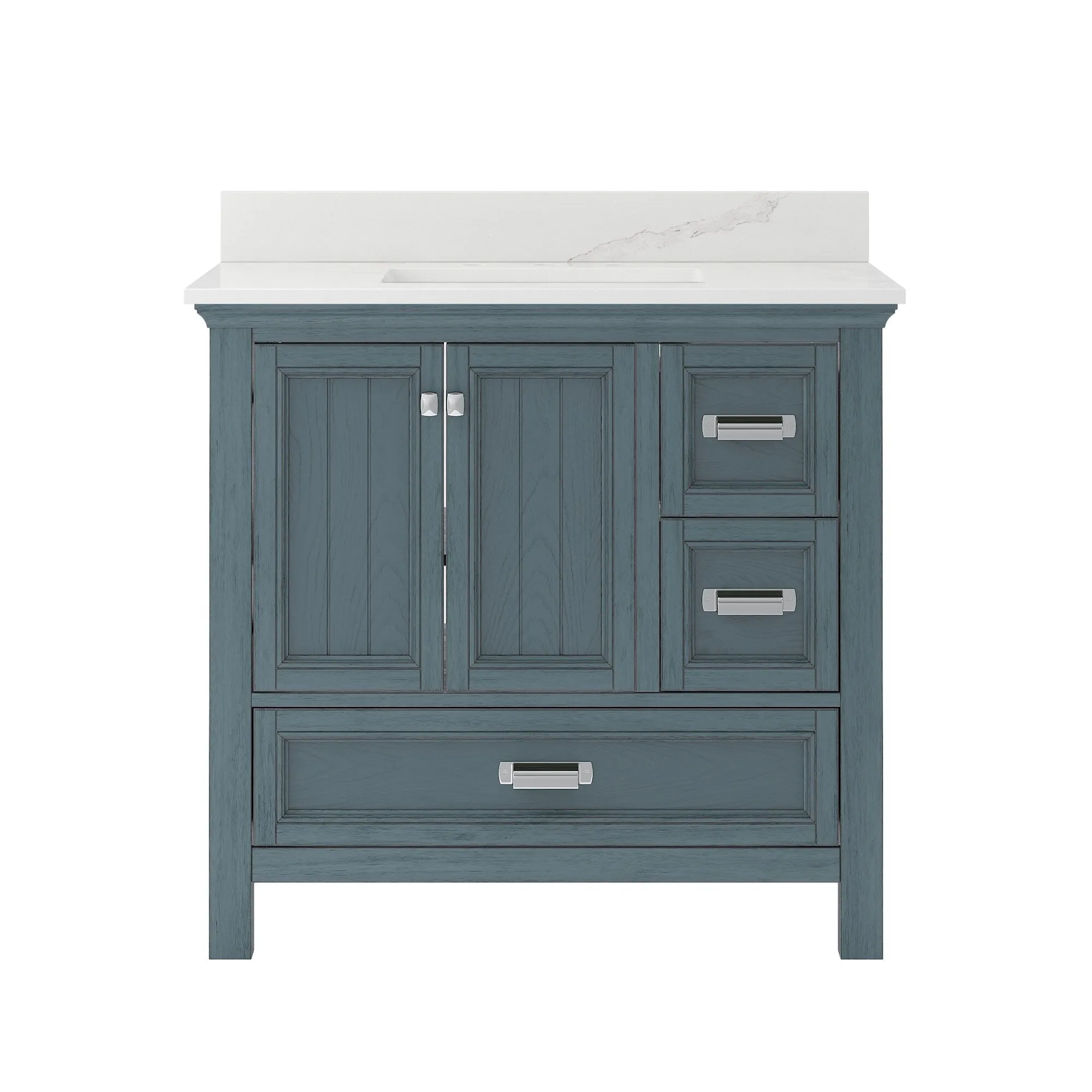 CRAFT   MAIN BAVT3722D-QCB Brantley 36 Free Standing Single Basin