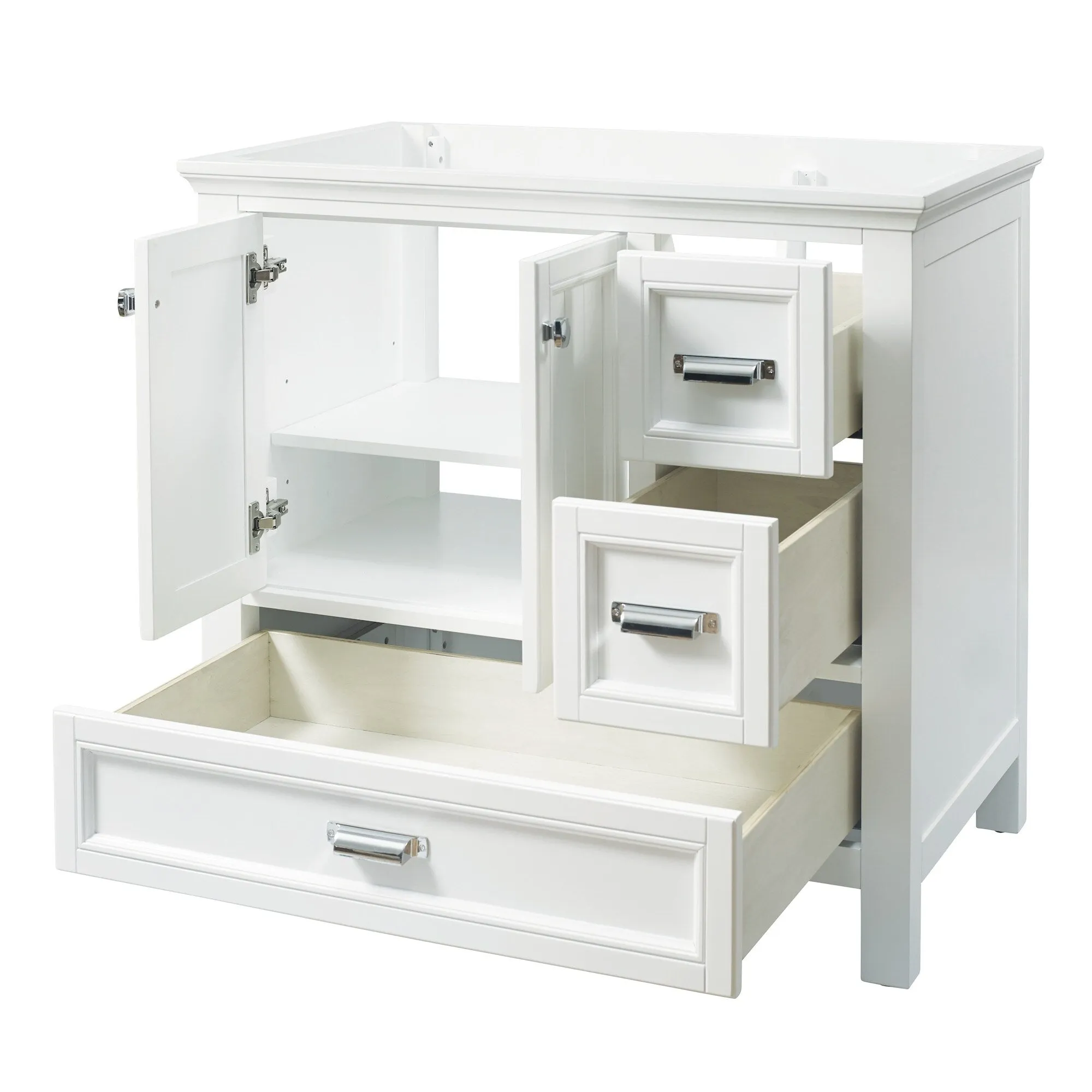 CRAFT   MAIN BAVT3722D-QCB Brantley 36 Free Standing Single Basin