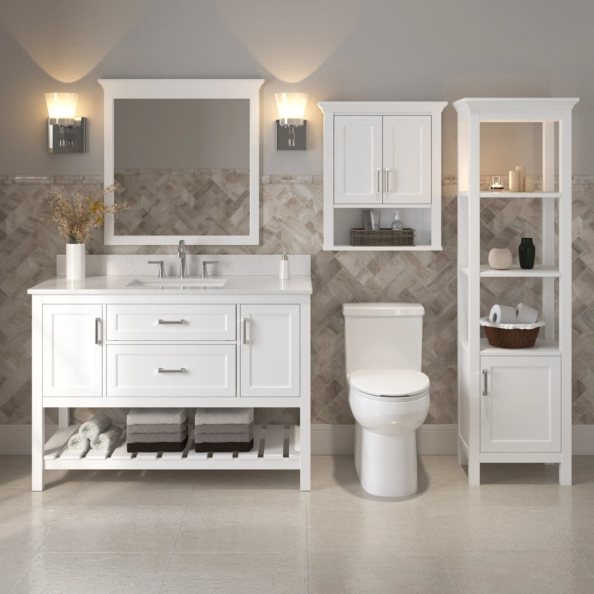CRAFT   MAIN LSVT4922D-QSWZ Lawson 49 Free Standing Single Basin