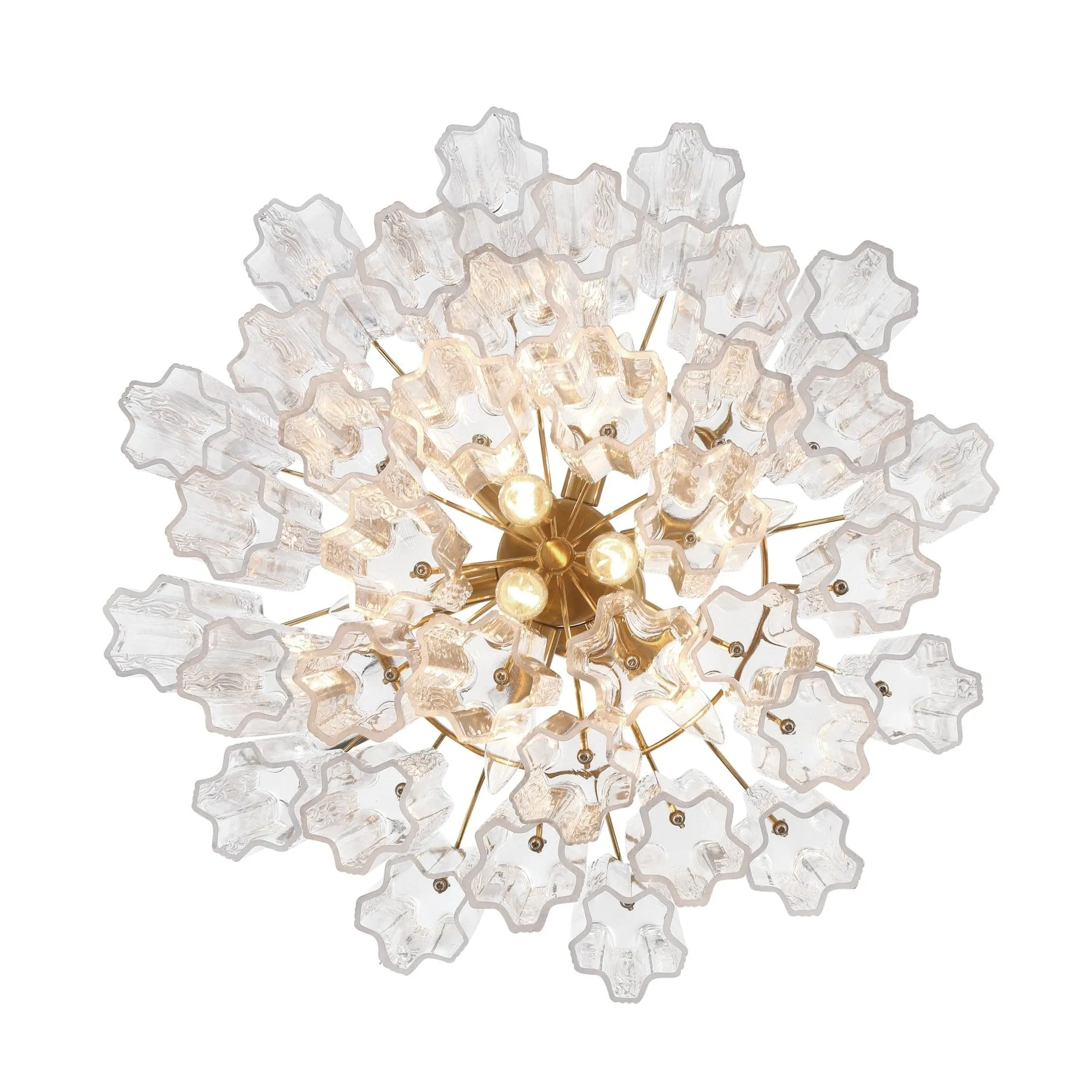 Crystorama Lighting Group ADD-308-CL Addis 9 Light 22 Wide Waterfall