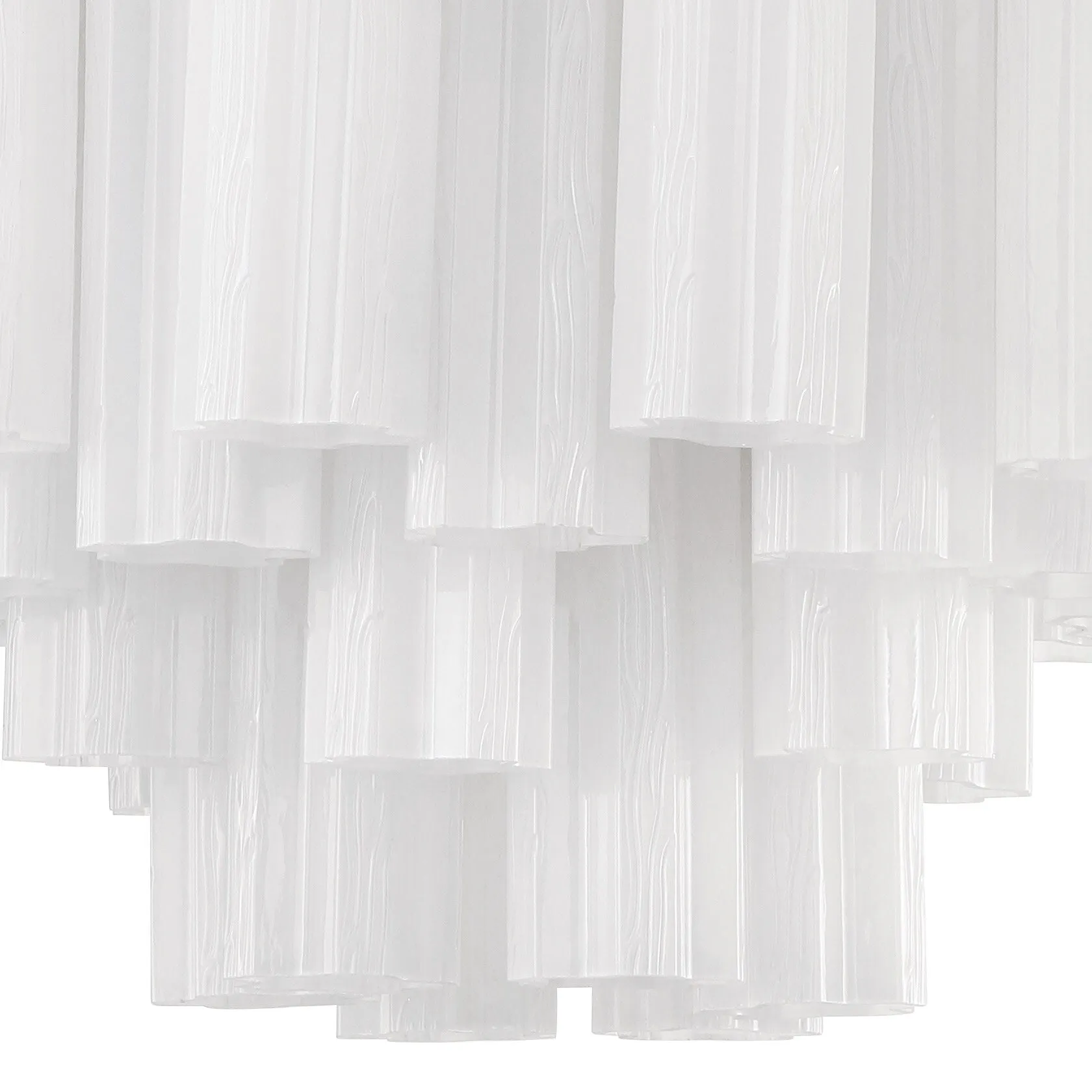 Crystorama Lighting Group ADD-308-WH Addis 9 Light 22 Wide Waterfall