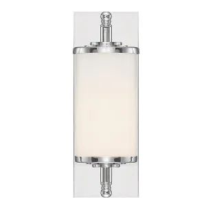 Crystorama Lighting Group Foster Single Light 12 Wide LED Vanity
