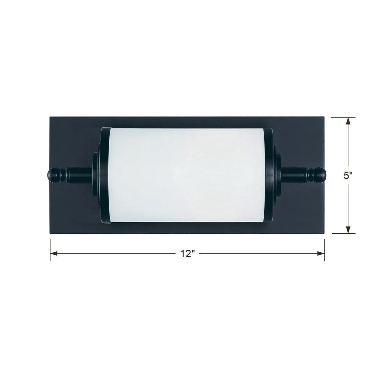 Crystorama Lighting Group Foster Single Light 12 Wide LED Vanity