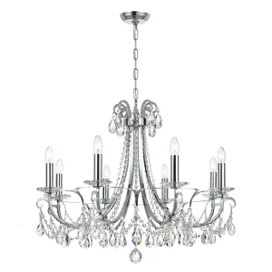 Crystorama Lighting Group Othello 8 Light 31 Wide Chandelier with