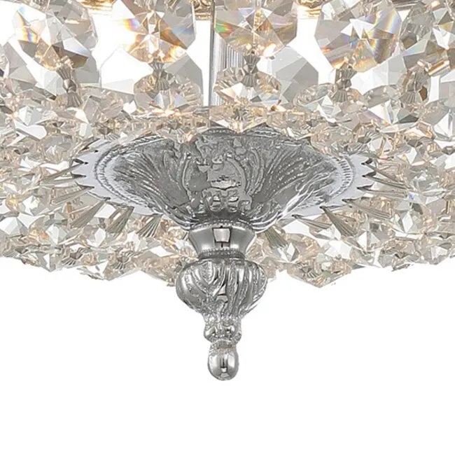 Crystorama Lighting Group Richmond 2 Light 8 Wide Flush Mount Ceiling