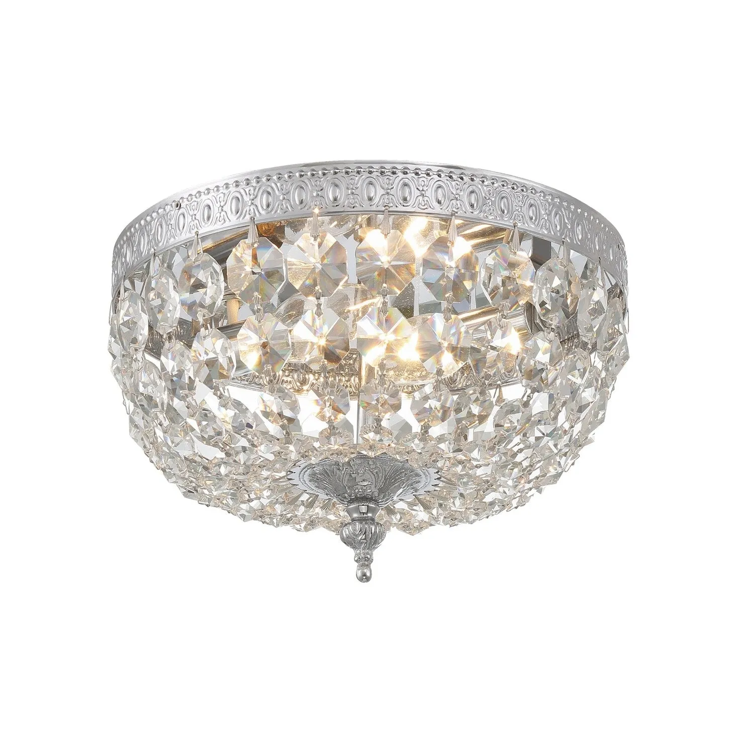 Crystorama Lighting Group Richmond 2 Light 8 Wide Flush Mount Ceiling