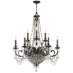 Crystorama Lighting Group Vanderbilt 12 Light 34 Wide Chandelier with