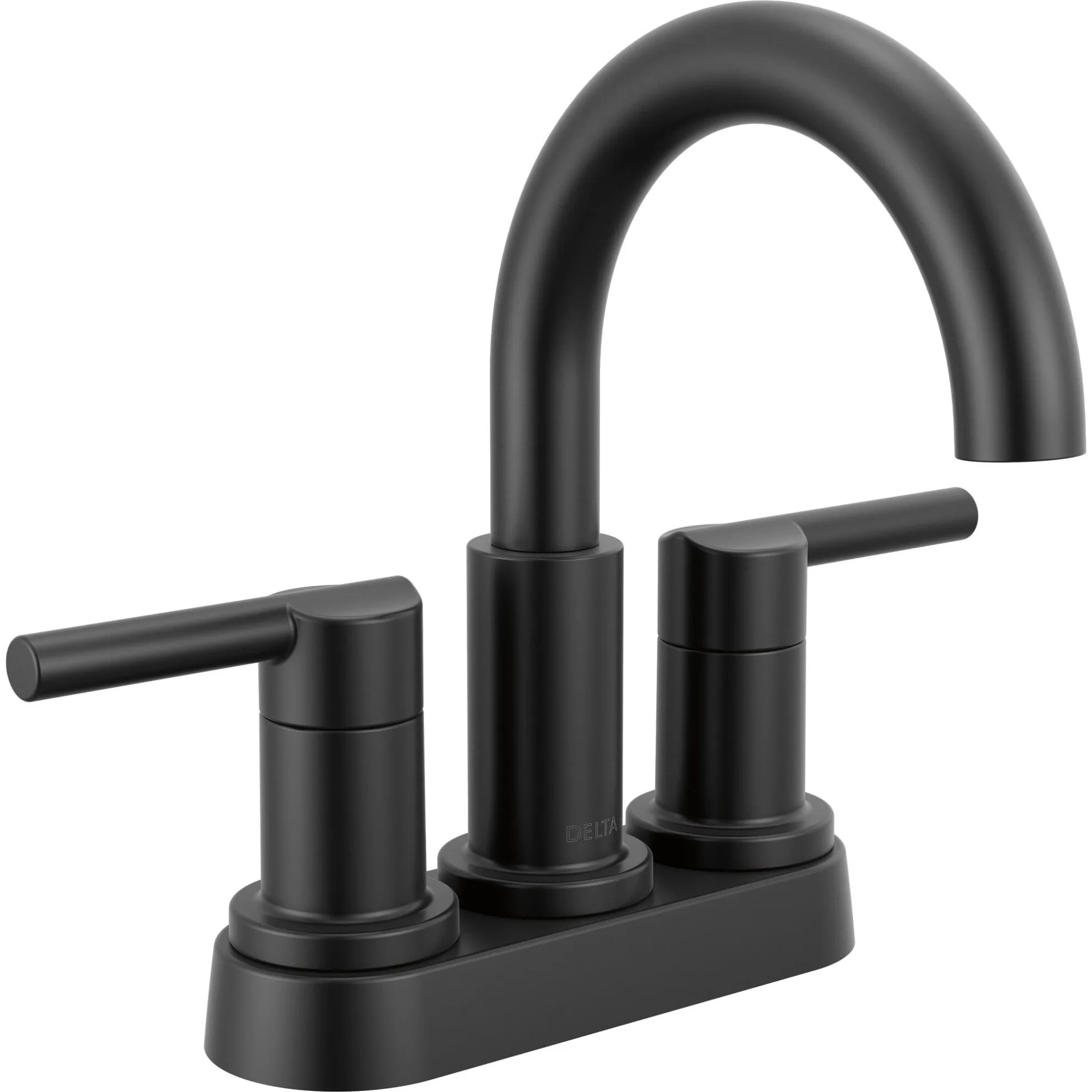 Delta 25749LF Nicoli 1.2 GPM Centerset Bathroom Faucet with Push