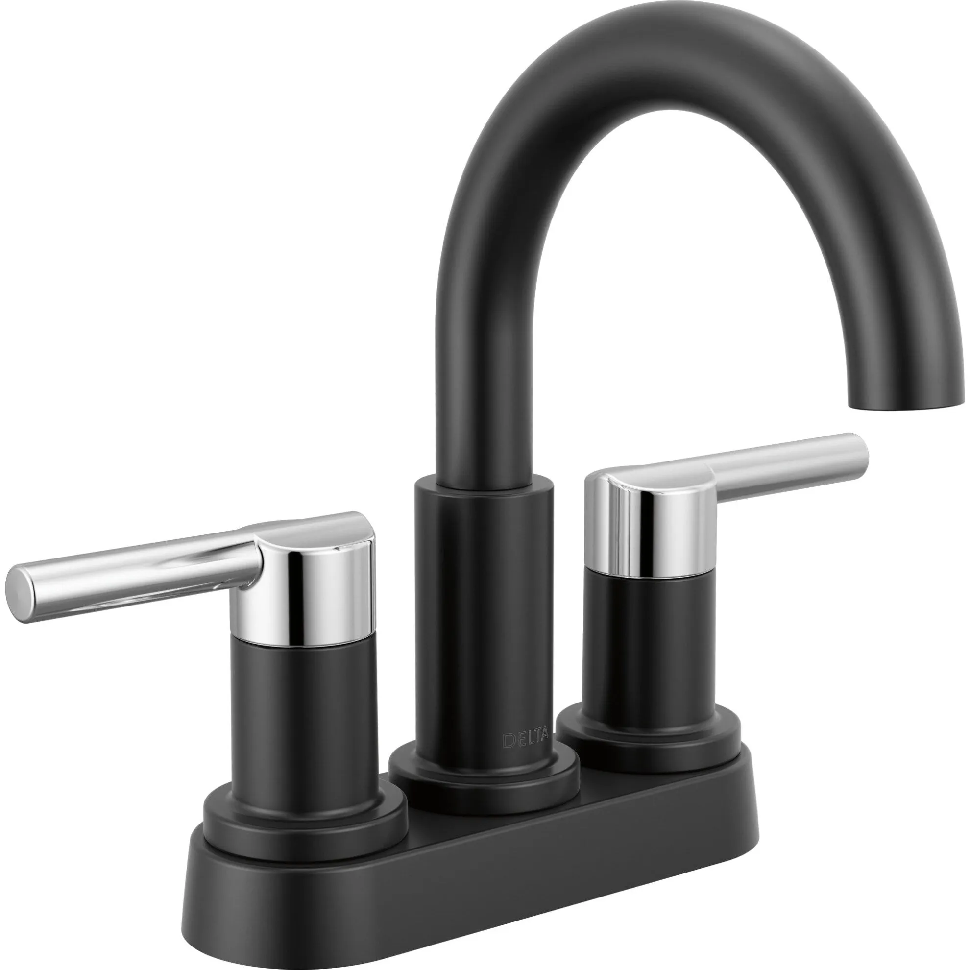 Delta 25749LF Nicoli 1.2 GPM Centerset Bathroom Faucet with Push
