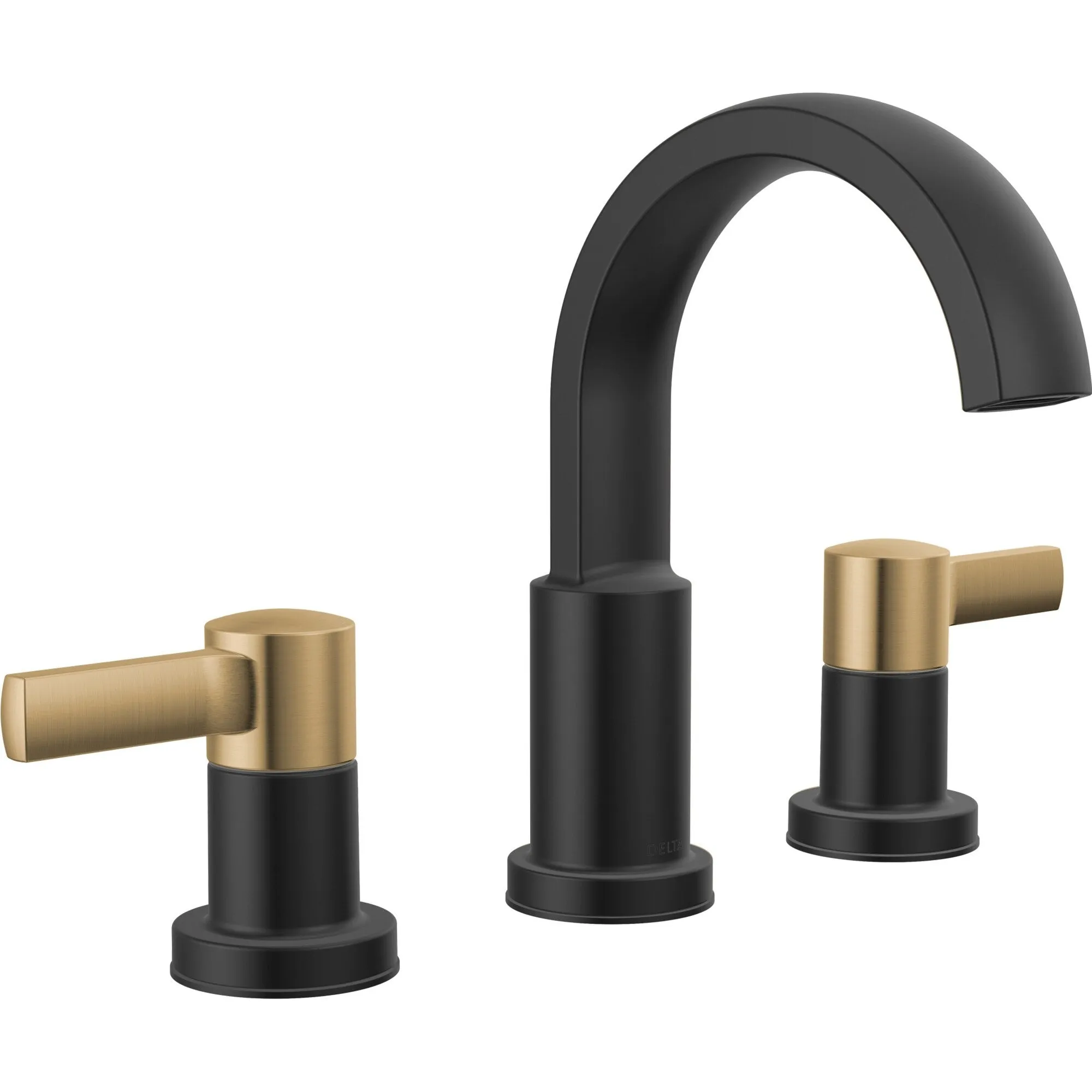 Delta 35855LF Albion Two Handle Widespread Bathroom Faucet with Push