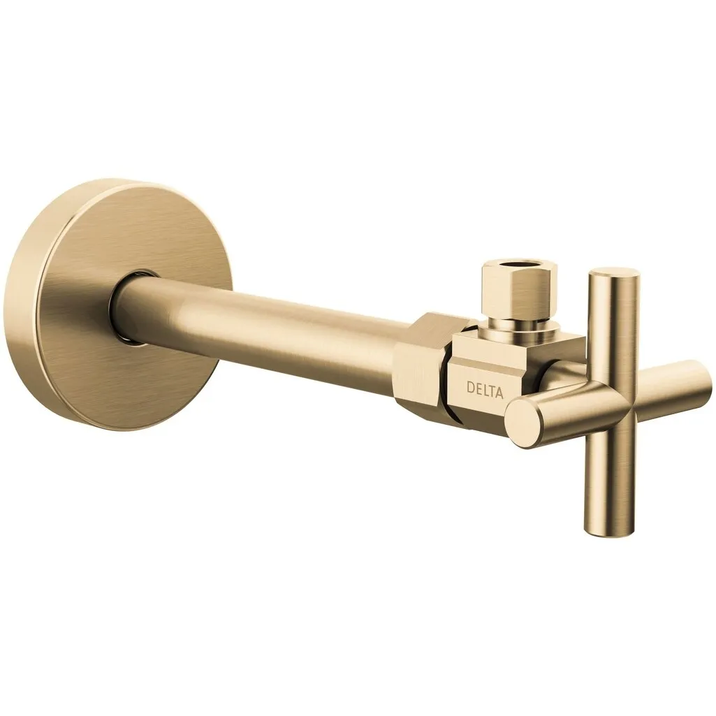 Delta DT022201 Angled Supply Stop Valve with Cross Handle