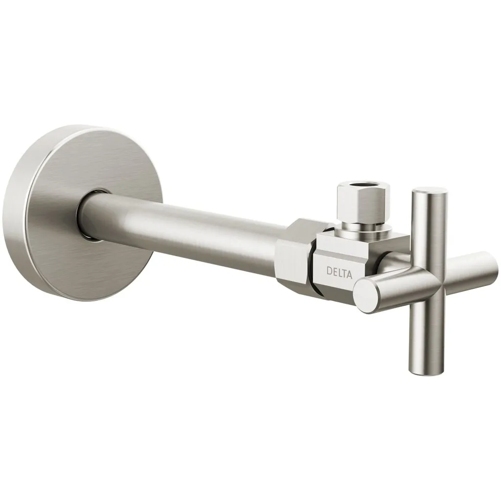Delta DT022201 Angled Supply Stop Valve with Cross Handle