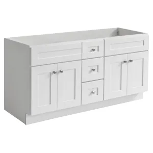 Design House 215012 Brookings 60 Double Free Standing Vanity Cabinet
