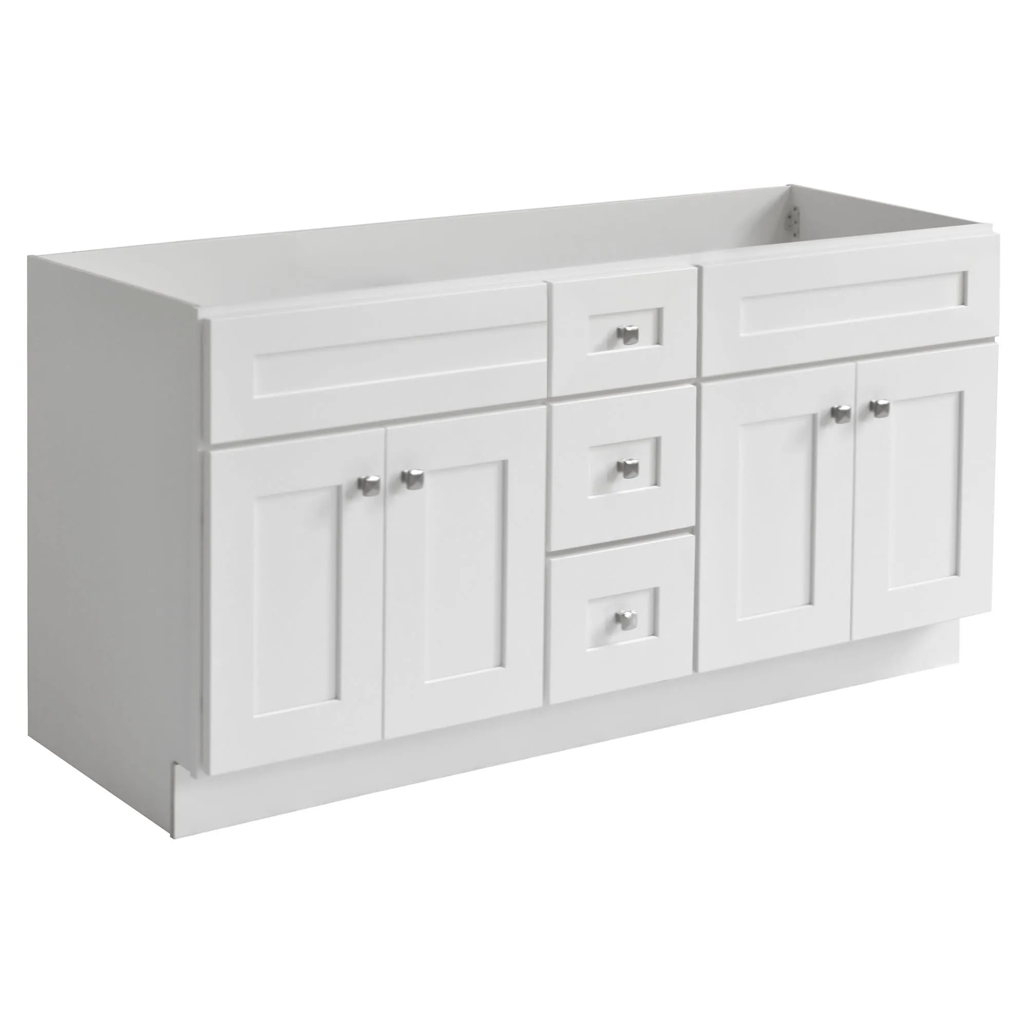 Design House 215012 Brookings 60 Double Free Standing Vanity Cabinet
