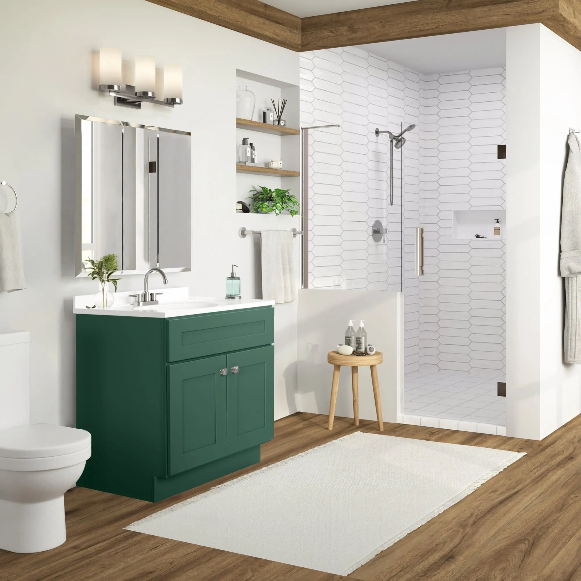 Design House 215434 Brookings 30 Single Free Standing Vanity Cabinet