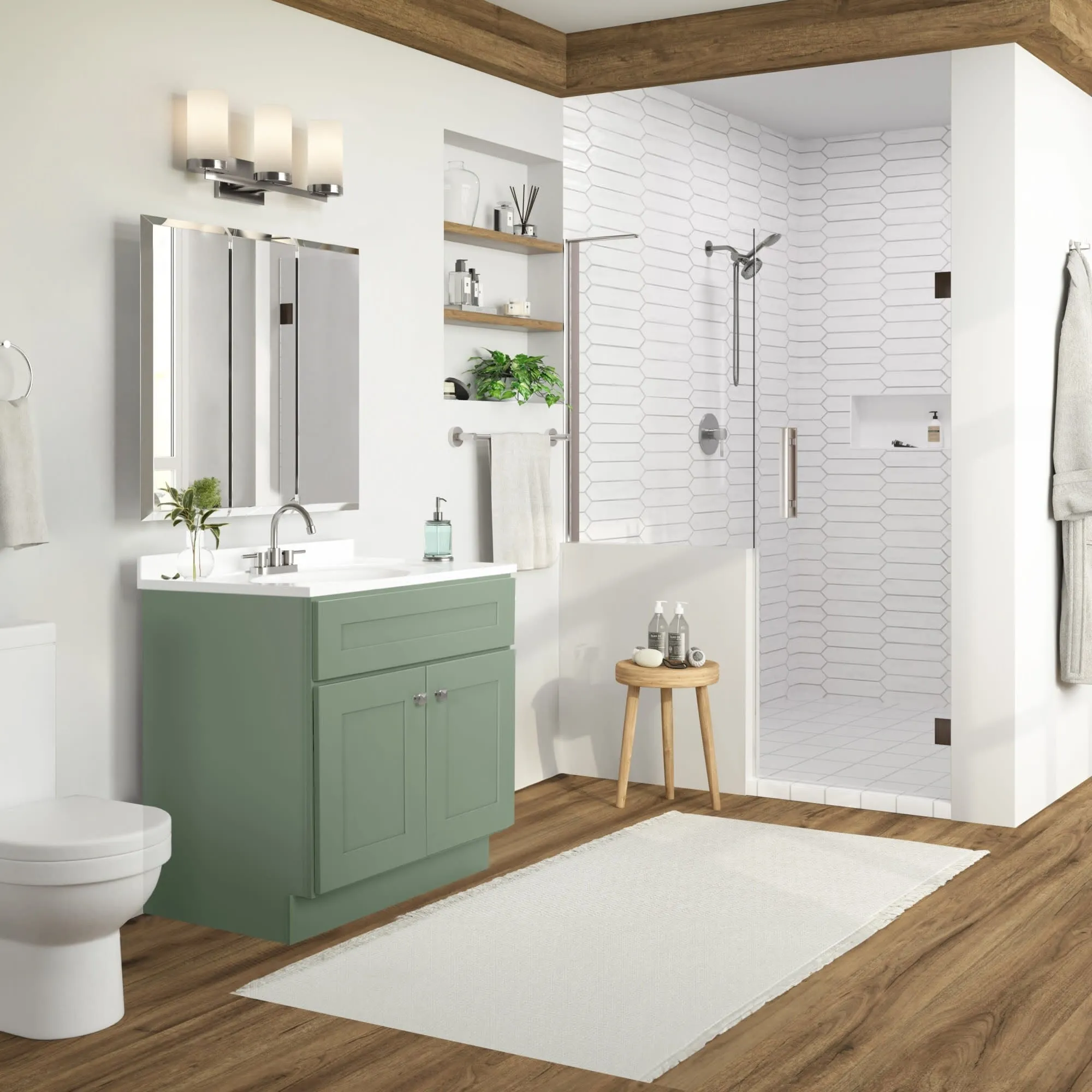 Design House 215459 Brookings 30 Single Free Standing Vanity Cabinet